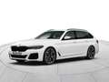 BMW 520 520d Touring mhev 48V Msport auto Blanc - thumbnail 1