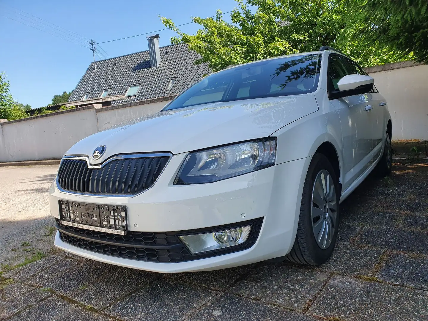 Skoda Octavia Combi Ambition Blanc - 2
