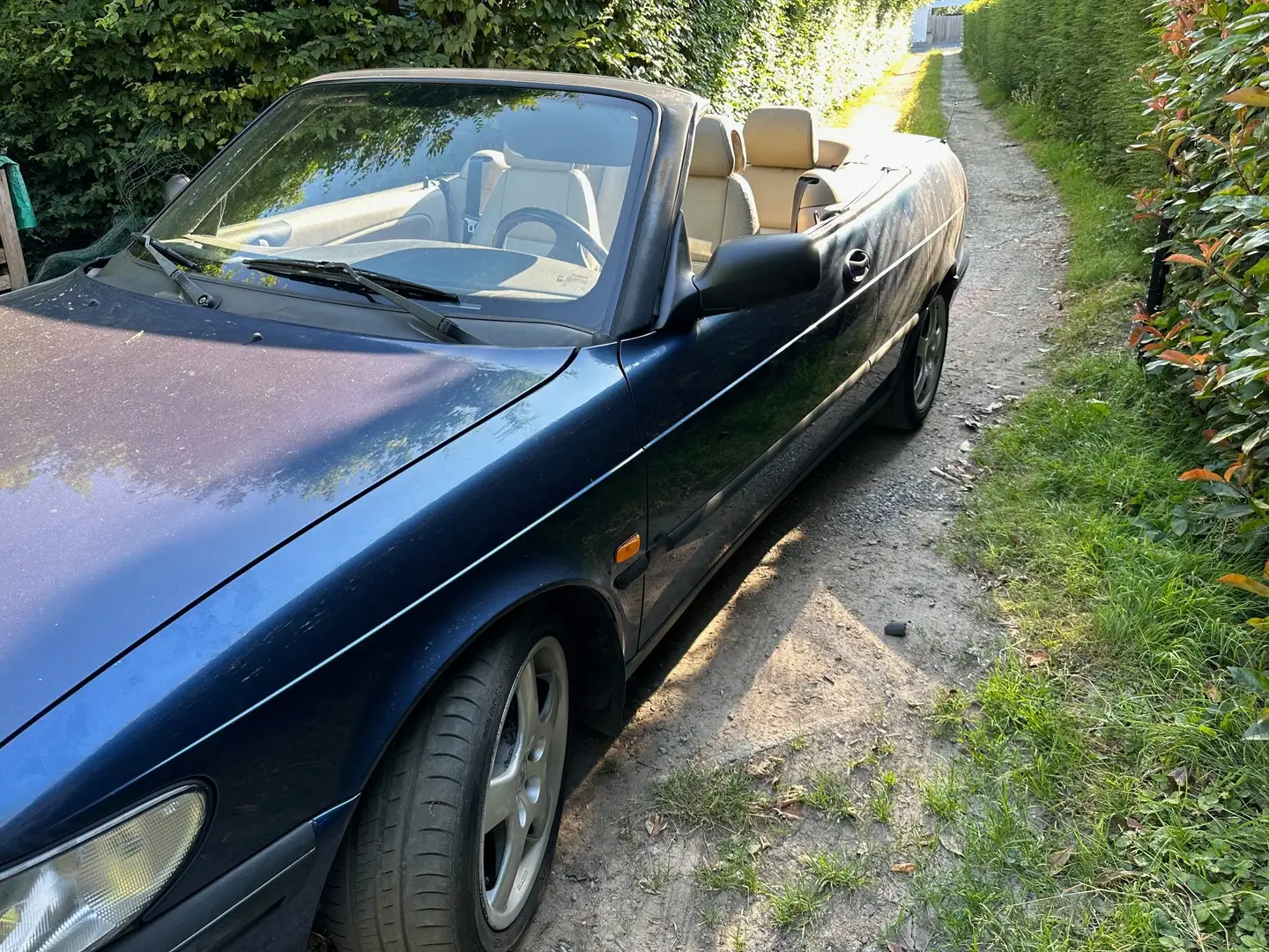 Saab 900 900 2.0i Cabrio S Bleu - 2