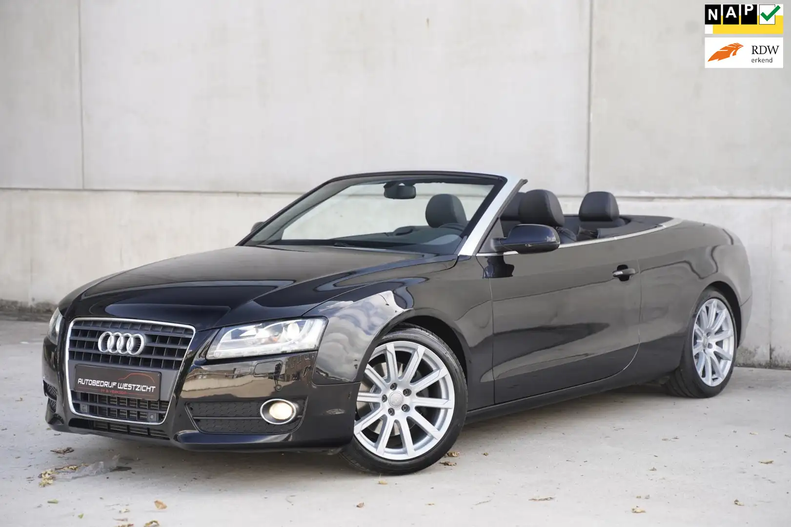 Audi A5 Cabriolet 2.0 TFSI 210pk, Automaat, Leder, Navigat Nero - 1
