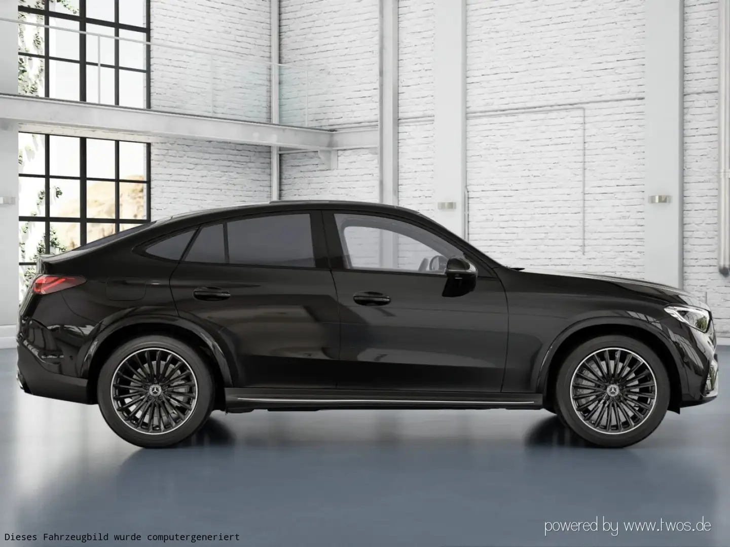 Mercedes-Benz GLC 300 GLC 300 AMG Coupe Red Interior - 2