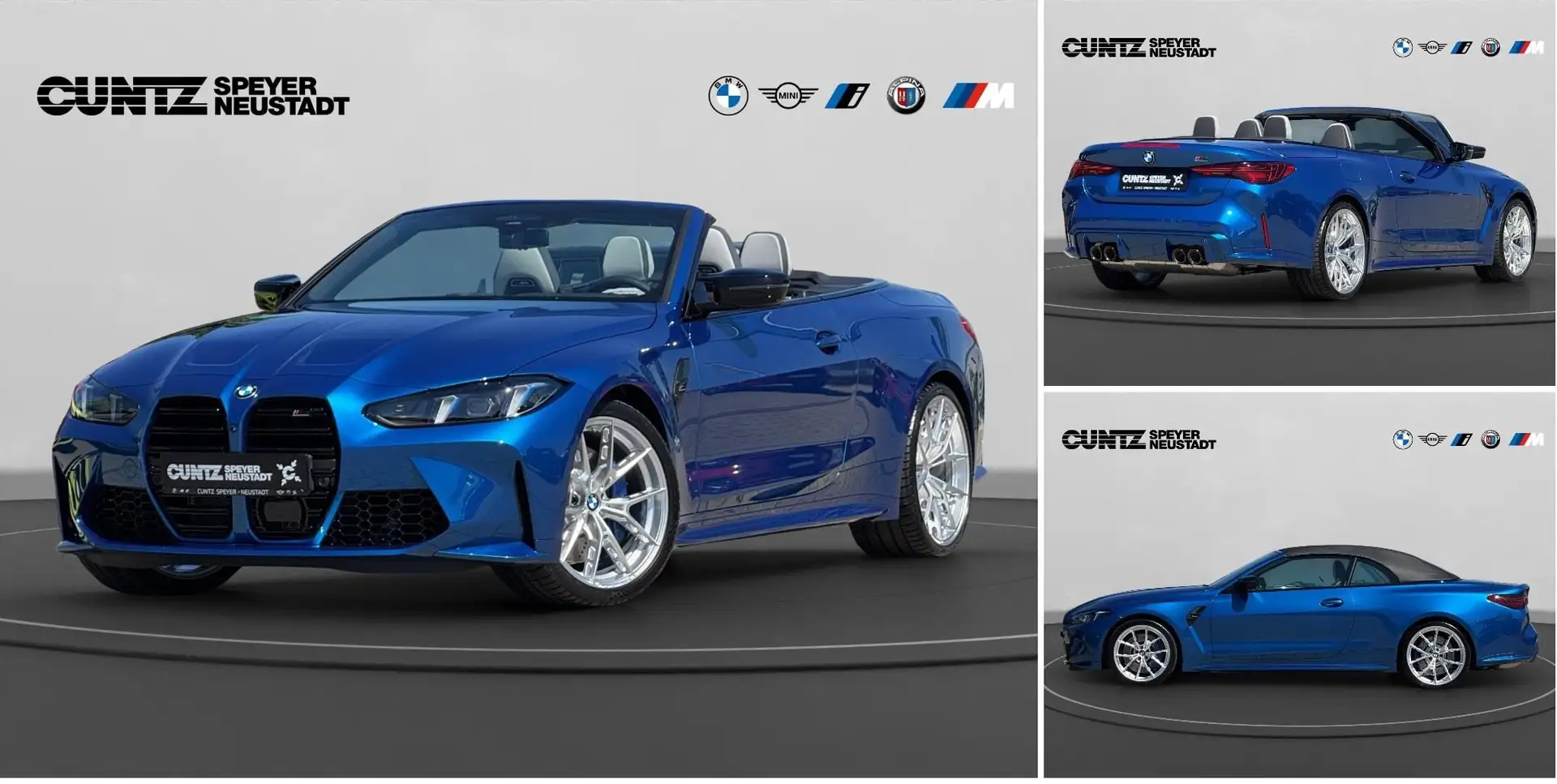BMW M4 Competition Cabrio mit M xDrive M Drivers P. Blau - 1