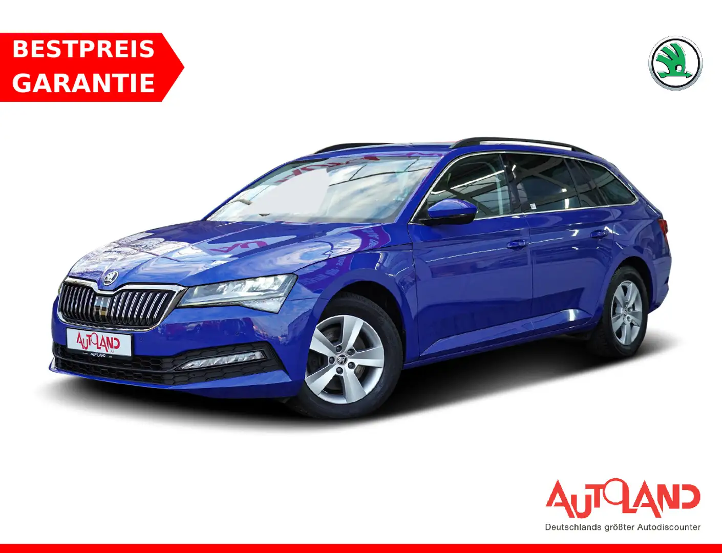 Skoda Superb Combi 1.5 TSI Ambition LED Navi ACC PDC Blau - 1