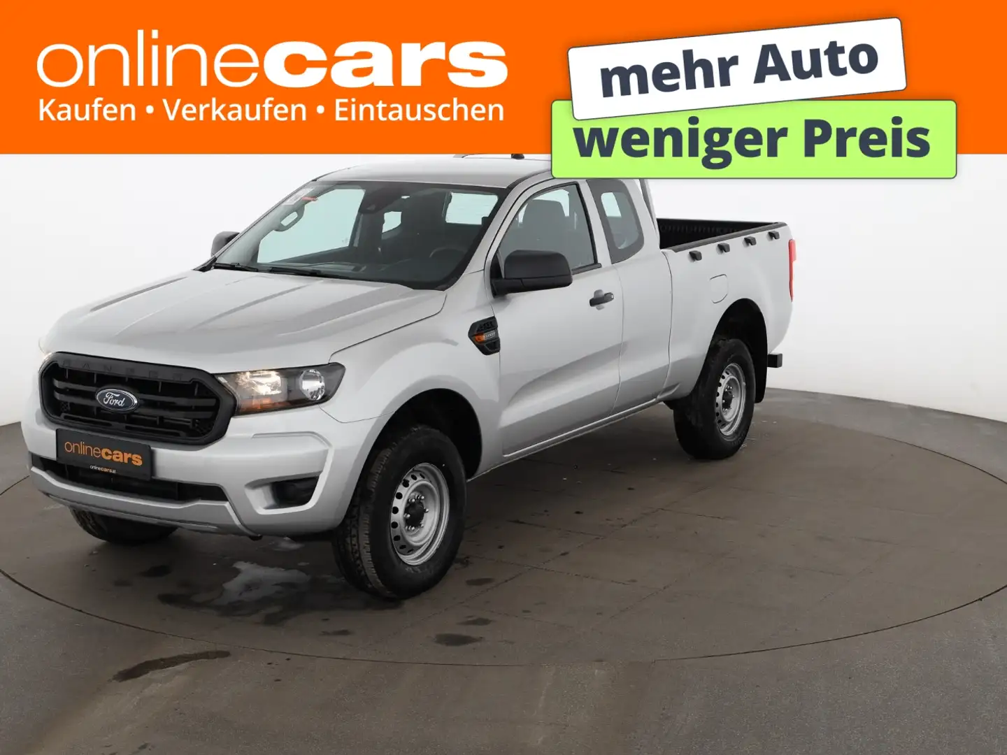 Ford Ranger 2.0 TDCi XL Extrakabine 4x4 AHK ASSIST Silber - 1