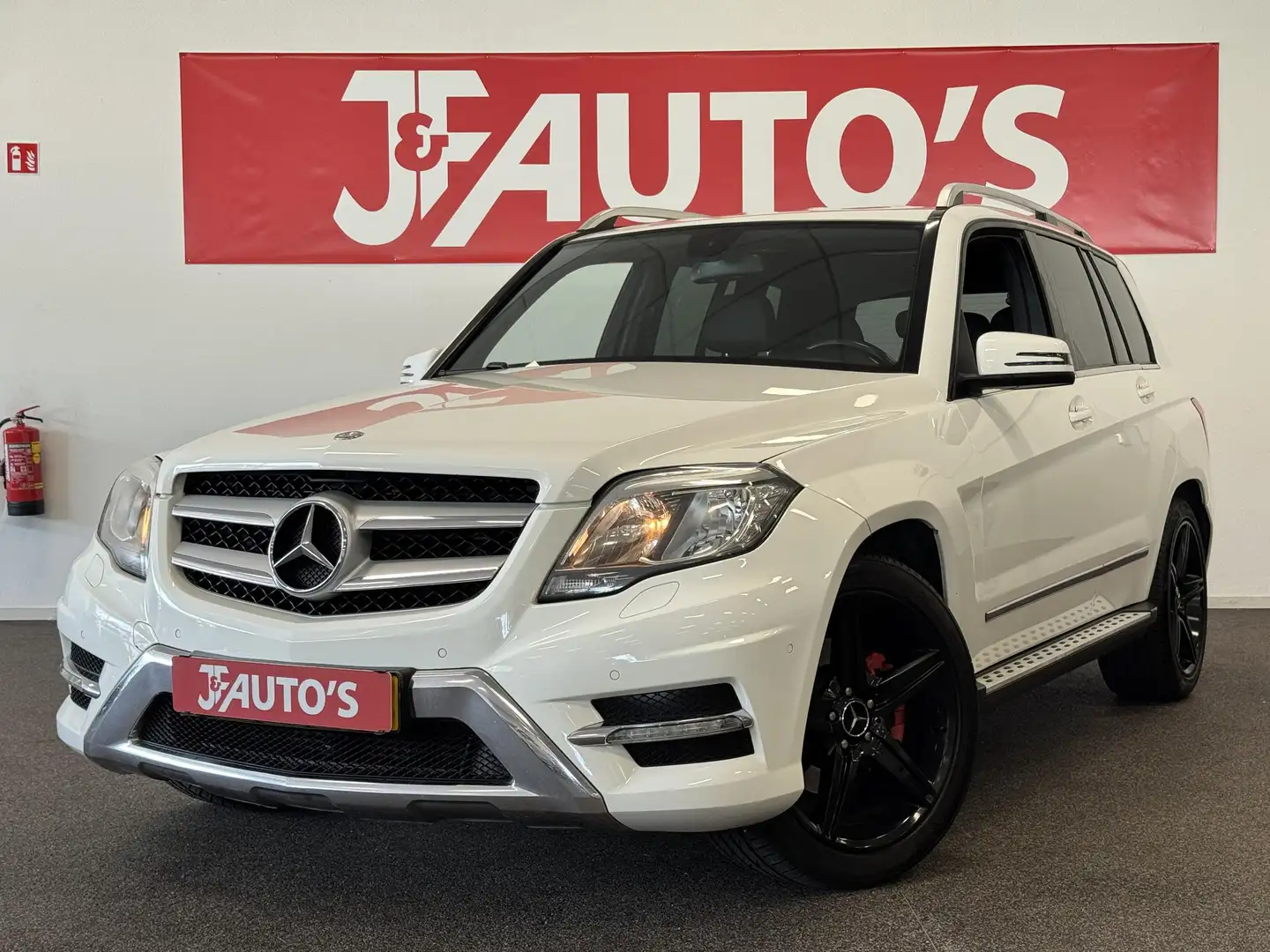 Mercedes-Benz GLK 220 CDI 4-Matic NAVIGATIE, LEER, ECC AIRCO, CRUISE Wit - 1