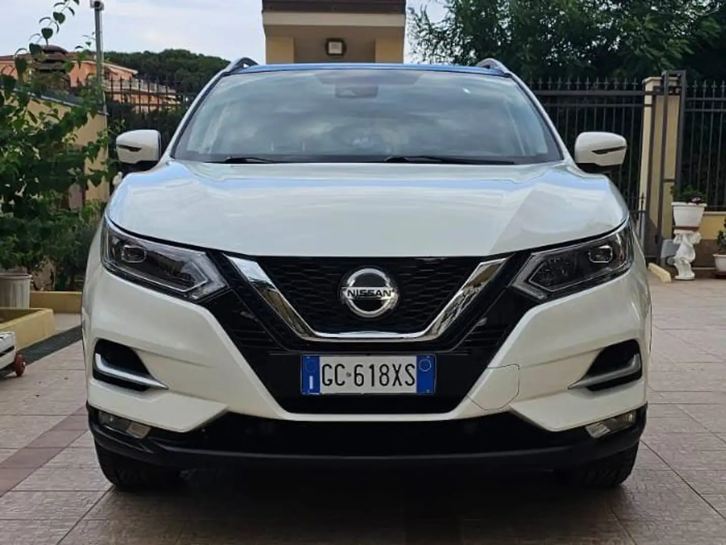 Nissan Qashqai Qashqai II 2017 1.5 dci N-Tec Start 115cv Bianco - 1