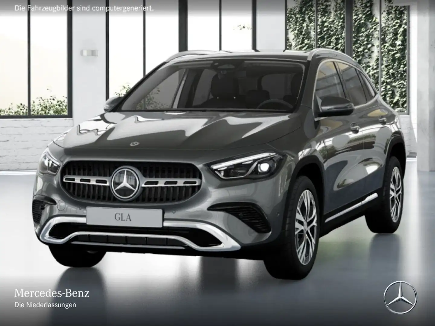 Mercedes-Benz GLA 220 4M PROGRESSIVE+MULTIBEAM+KAMERA+TOTW+8G Grau - 2