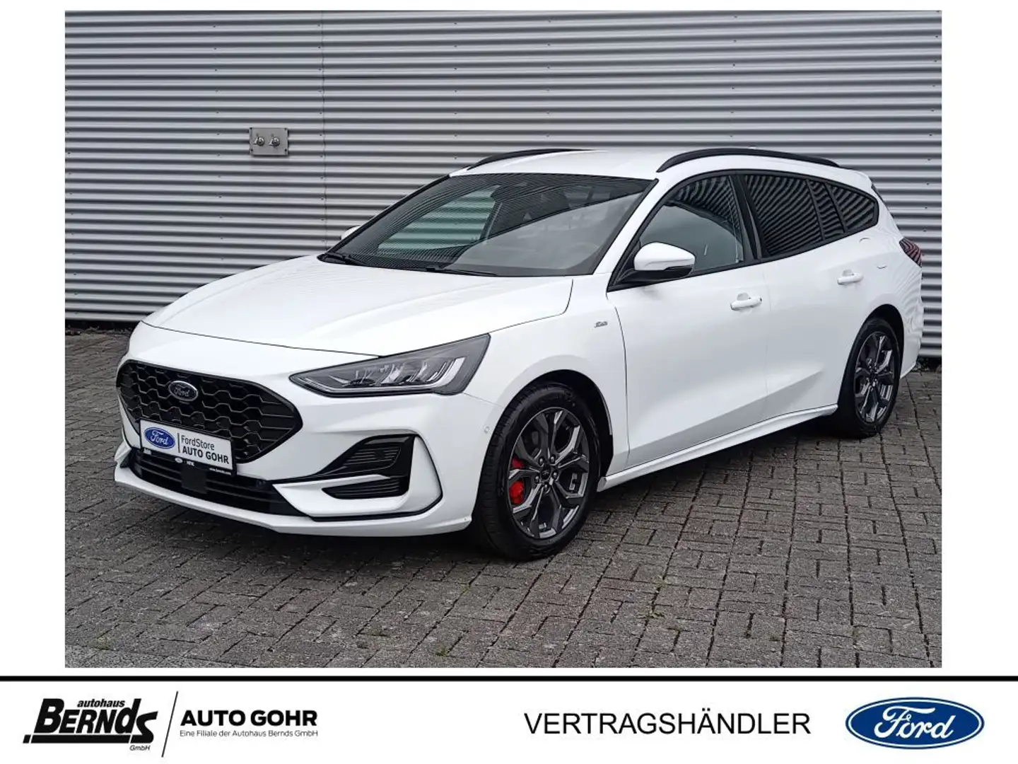 Ford Focus Turnier 1.0 EcoBoost Hybrid ST-LINE Weiß - 1