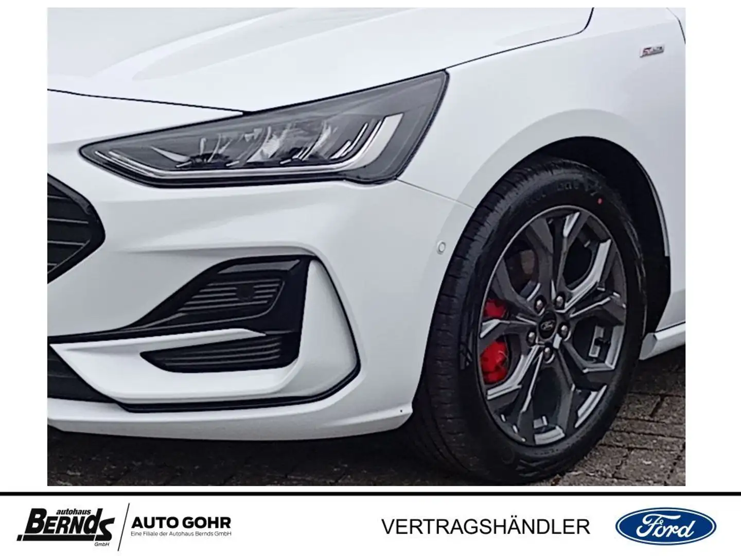 Ford Focus Turnier 1.0 EcoBoost Hybrid ST-LINE Weiß - 2