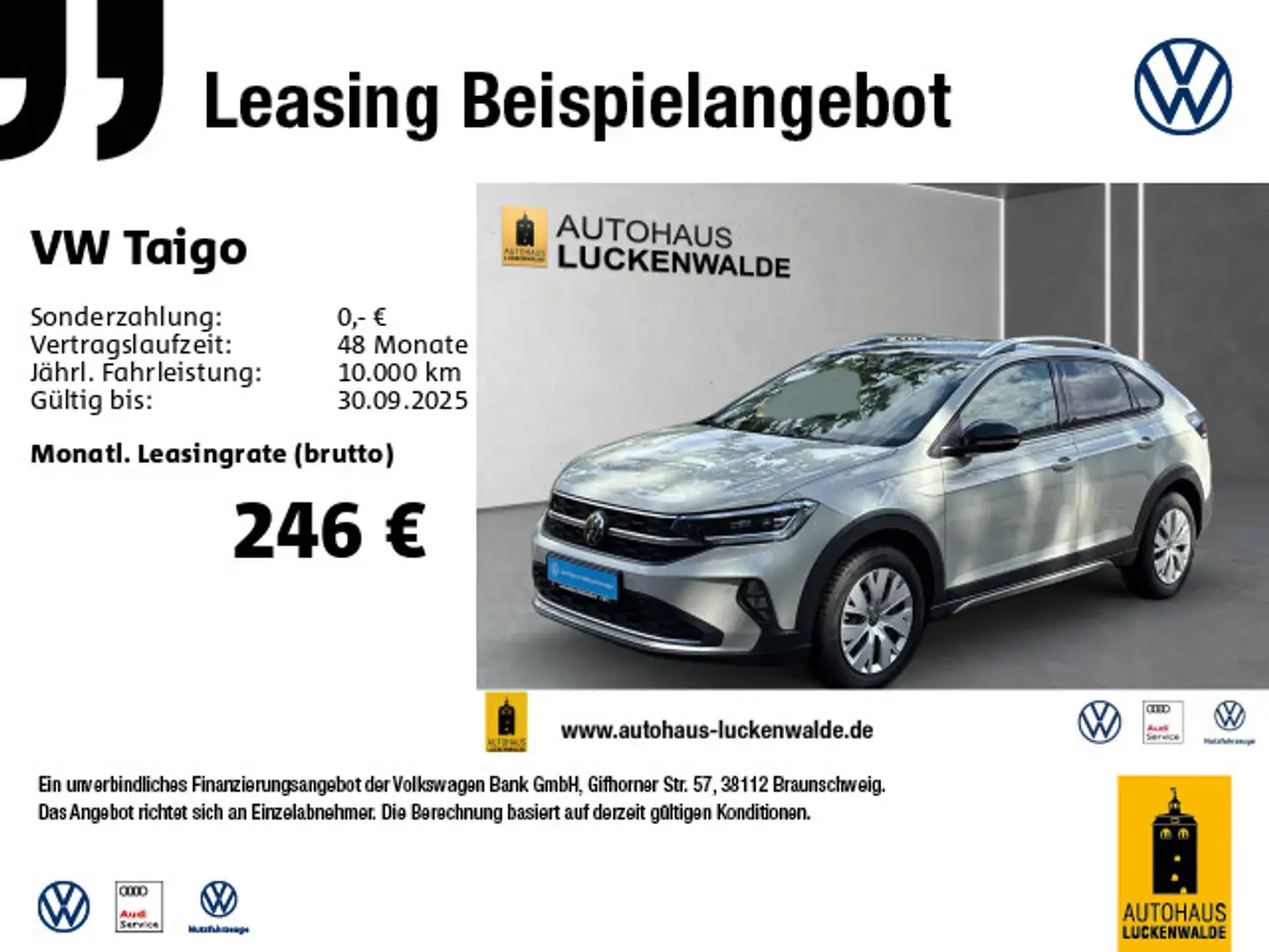 Volkswagen Taigo 1.0 TSI Style DSG *NAV*App-Connect*SHZ* Grau - 1