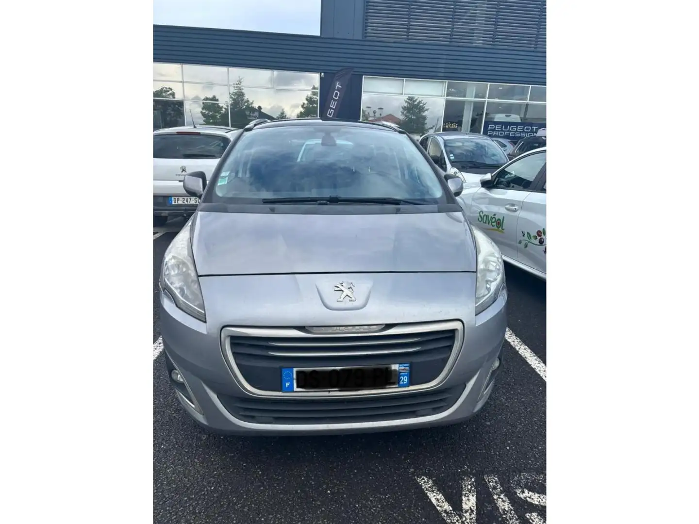 Peugeot 5008 1.6 BlueHDi - 120 - 7pl  Style PHASE 2 Gris - 1