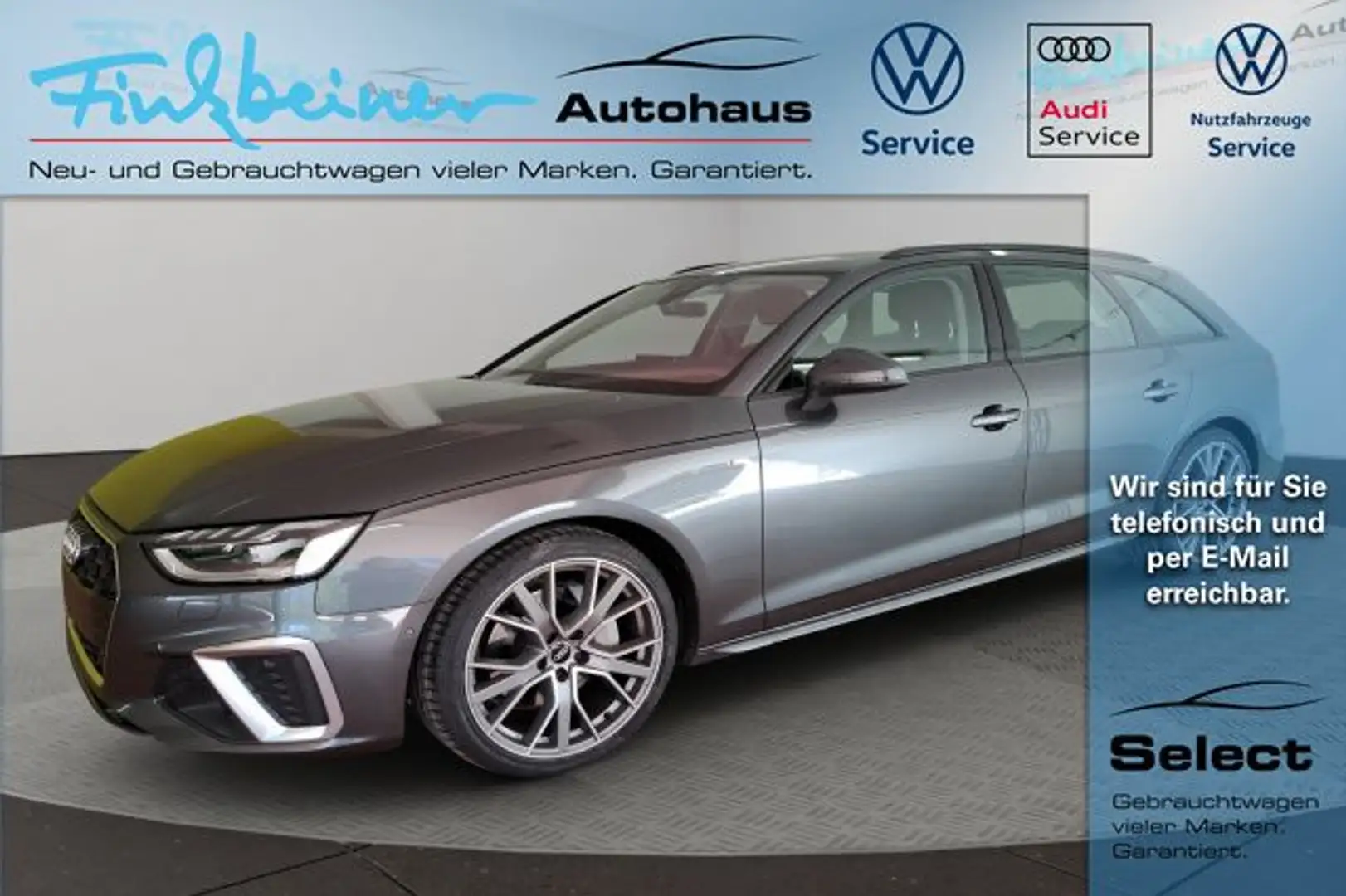 Audi A4 Avant S-Line quattro 40 TFSI S-tronic Bluetooth Gris - 1