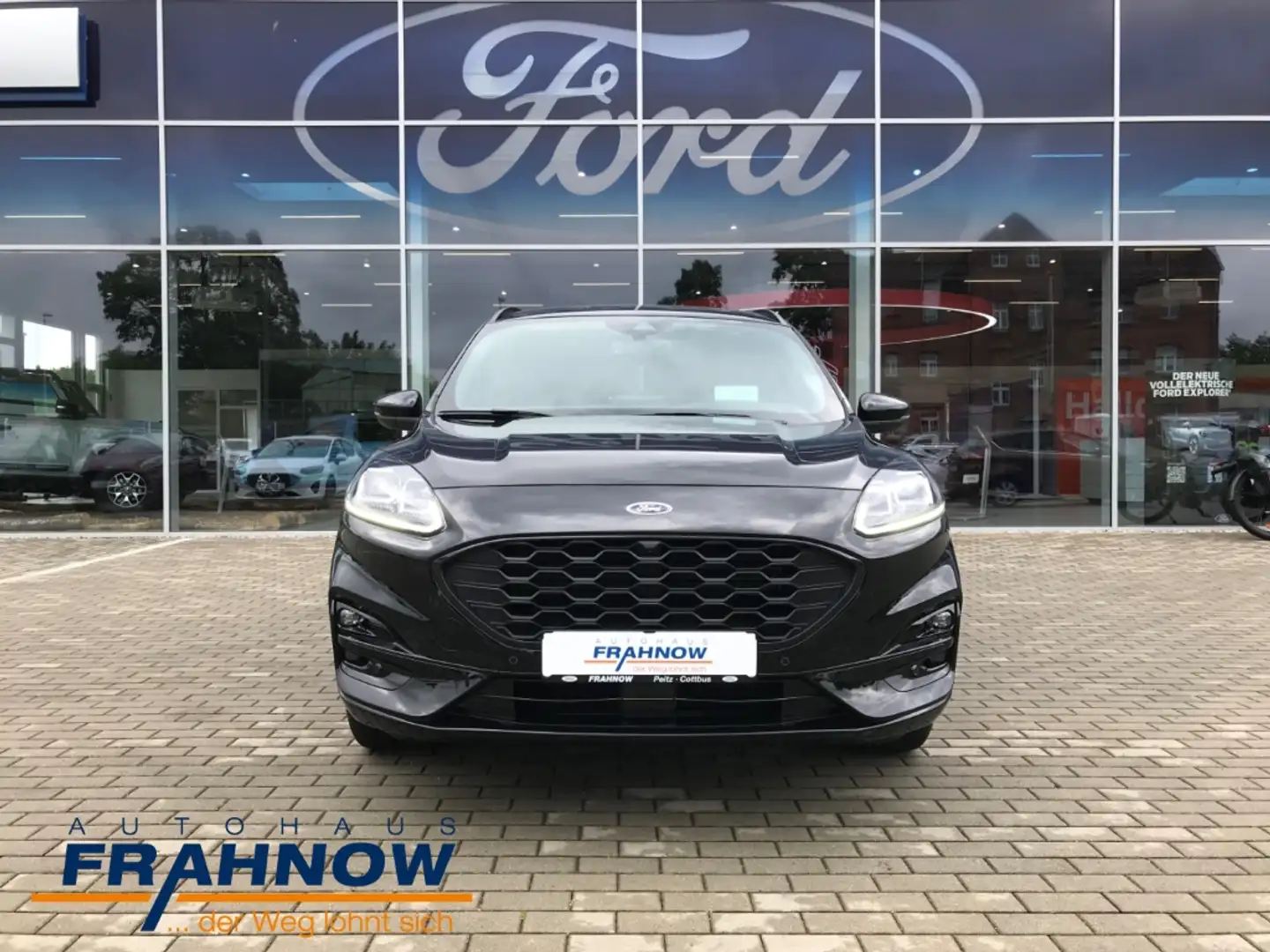 Ford Kuga 2.0 EcoBlue ST-Line X LED NAVI HUD AHK Zwart - 2