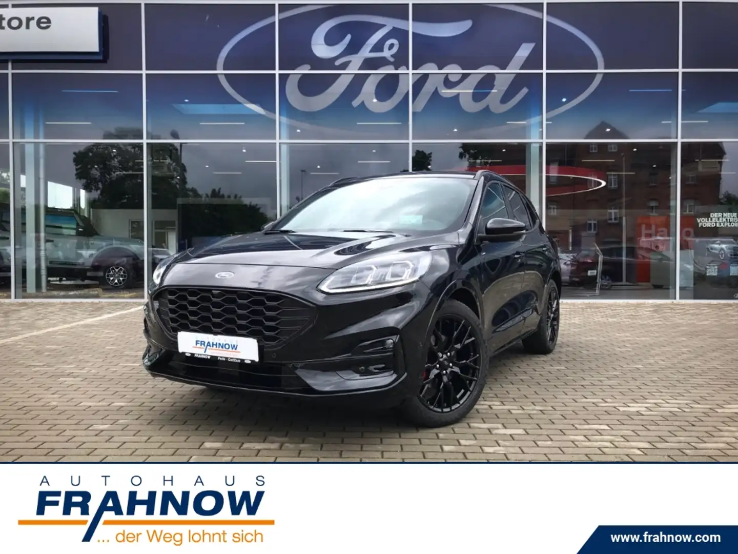 Ford Kuga 2.0 EcoBlue ST-Line X LED NAVI HUD AHK Zwart - 1
