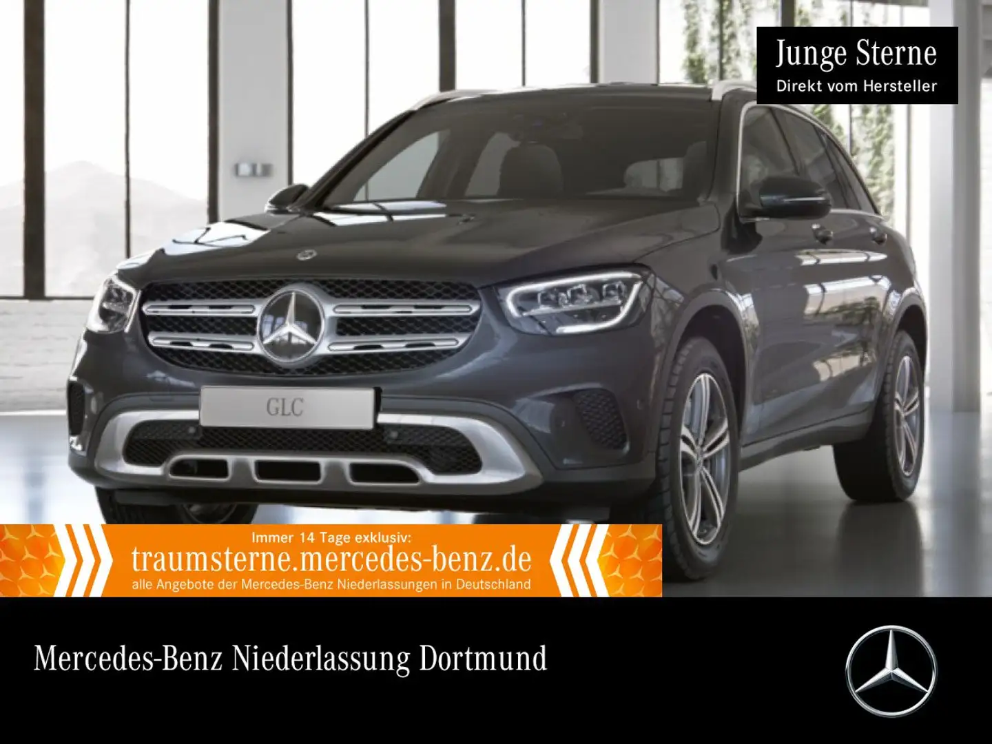 Mercedes-Benz GLC 300 de 4M LED+FAHRASS+KAMERA+KEYLESS+9G Grau - 1
