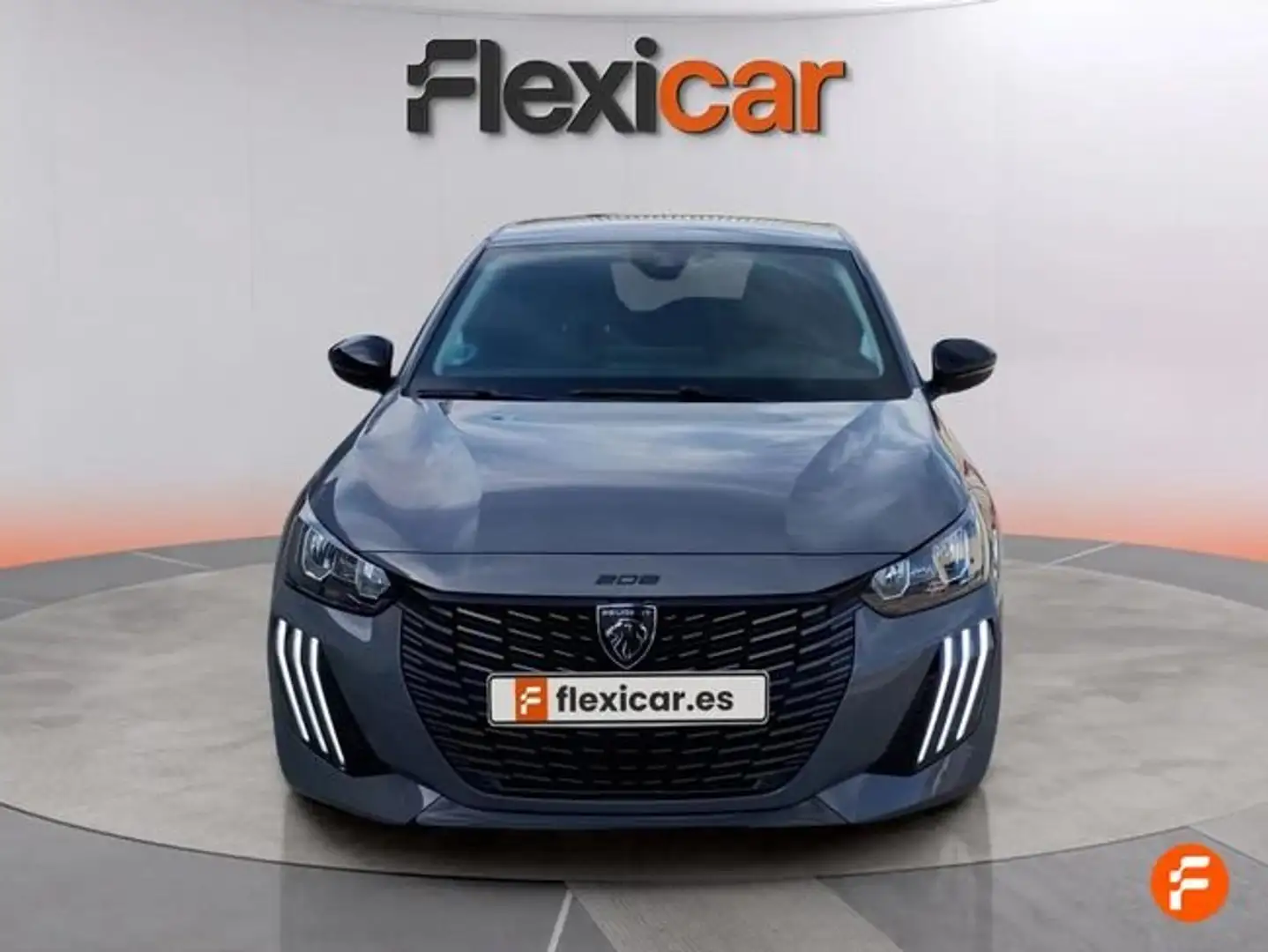 Peugeot 208 1.2 Puretech S&S Allure 100 Gris - 2