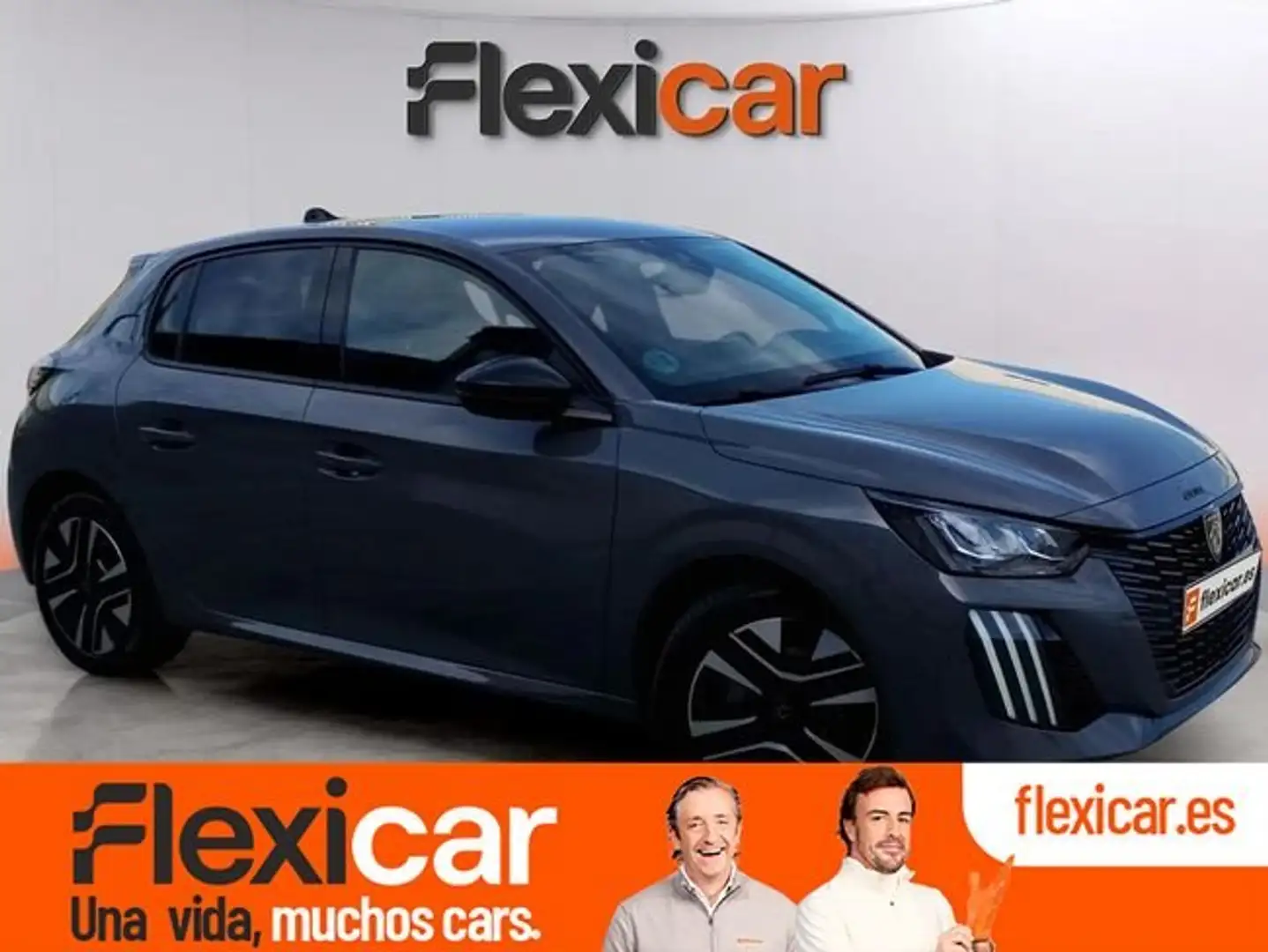 Peugeot 208 1.2 Puretech S&S Allure 100 Gris - 1