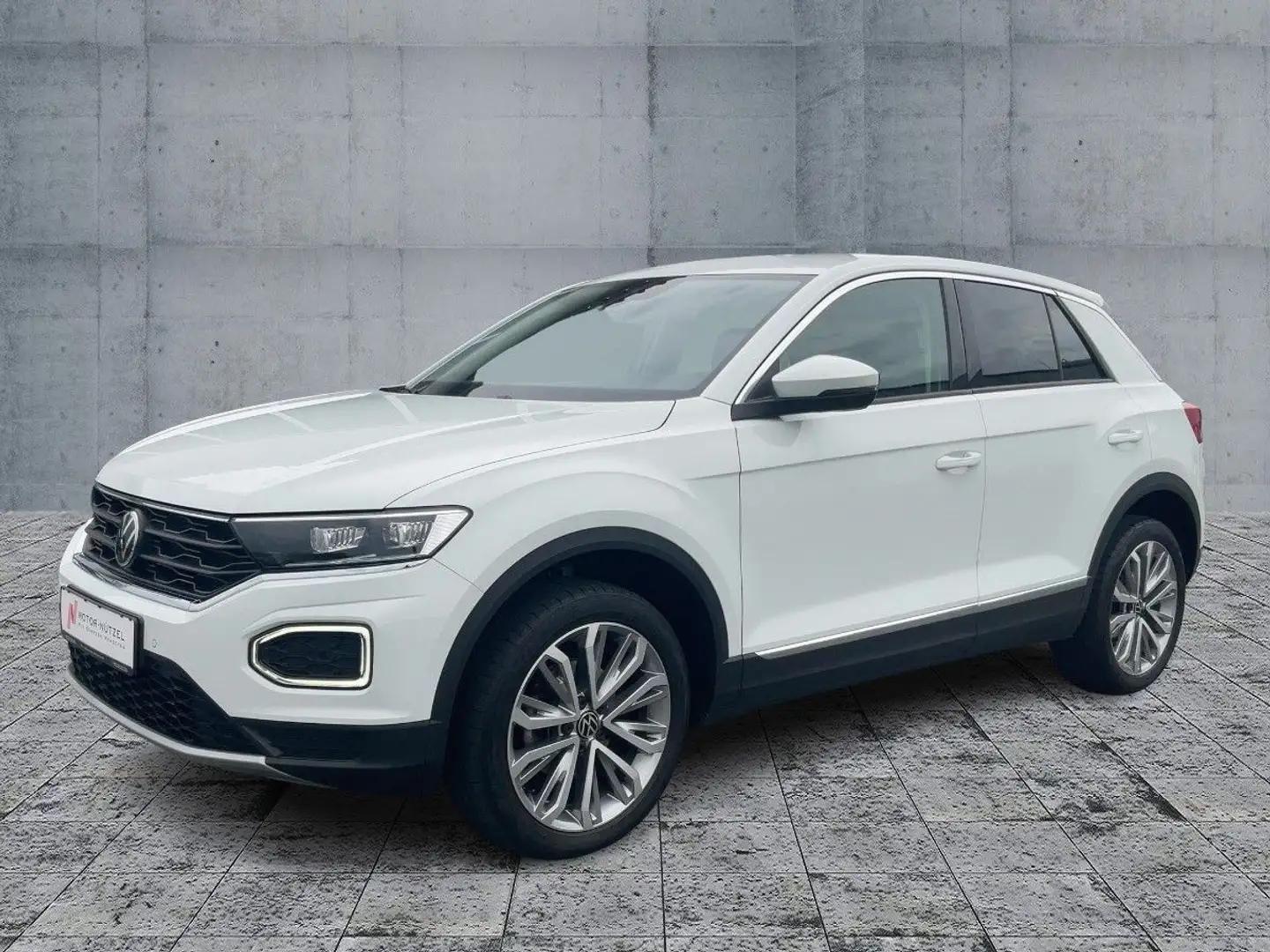 Volkswagen T-Roc 1.5 TSI DSG STYLE LED+NAVI+RFK+ACC+AHK+18" Blanc - 2