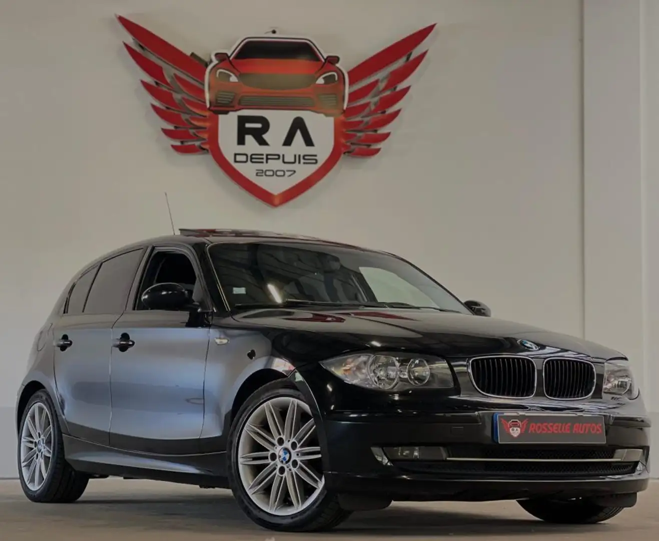 BMW 116 SERIE 116i 122CH Noir - 1