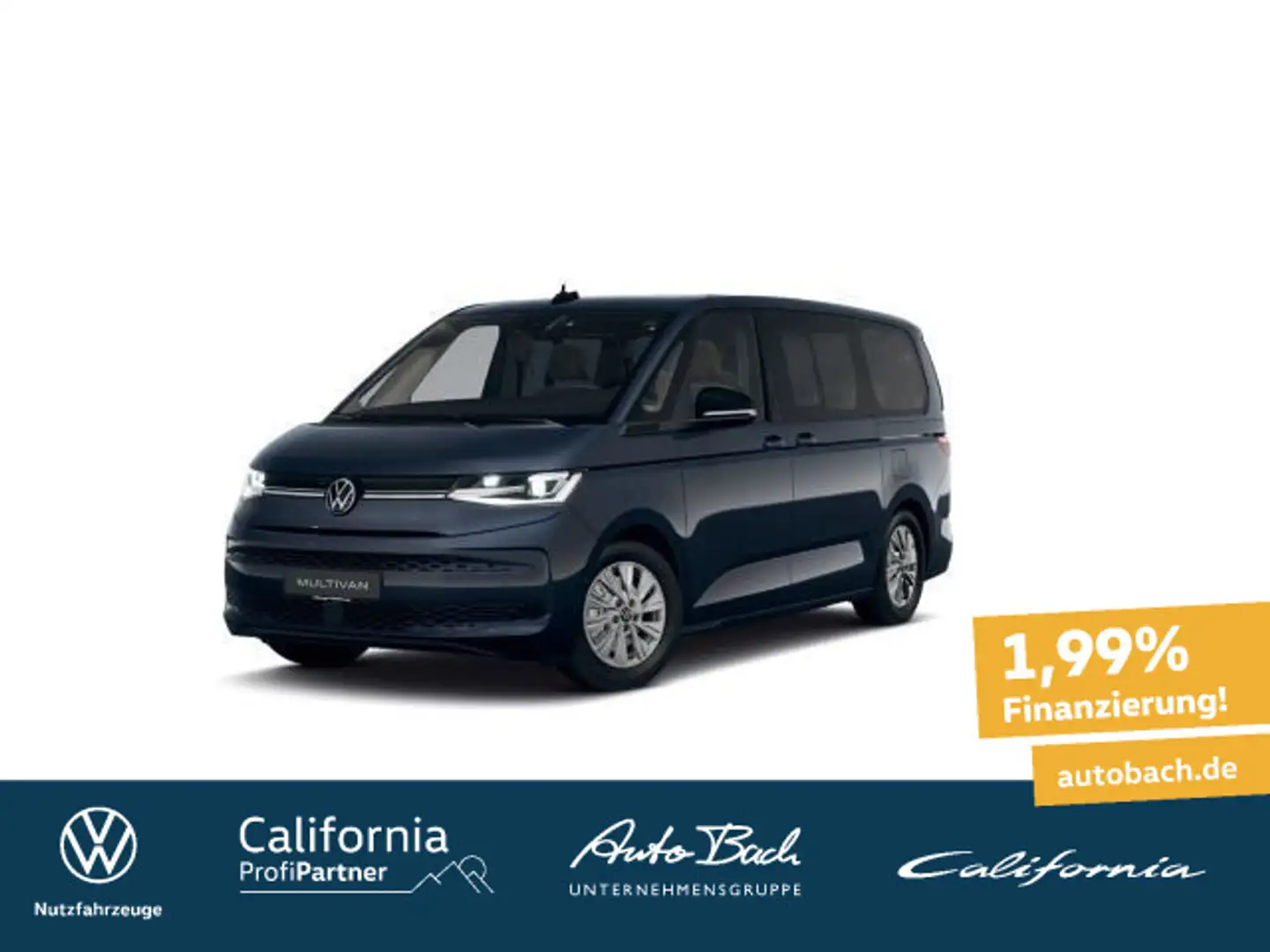 Volkswagen T7 Multivan 2.0 TDI Life LÜ DSG Blau - 1