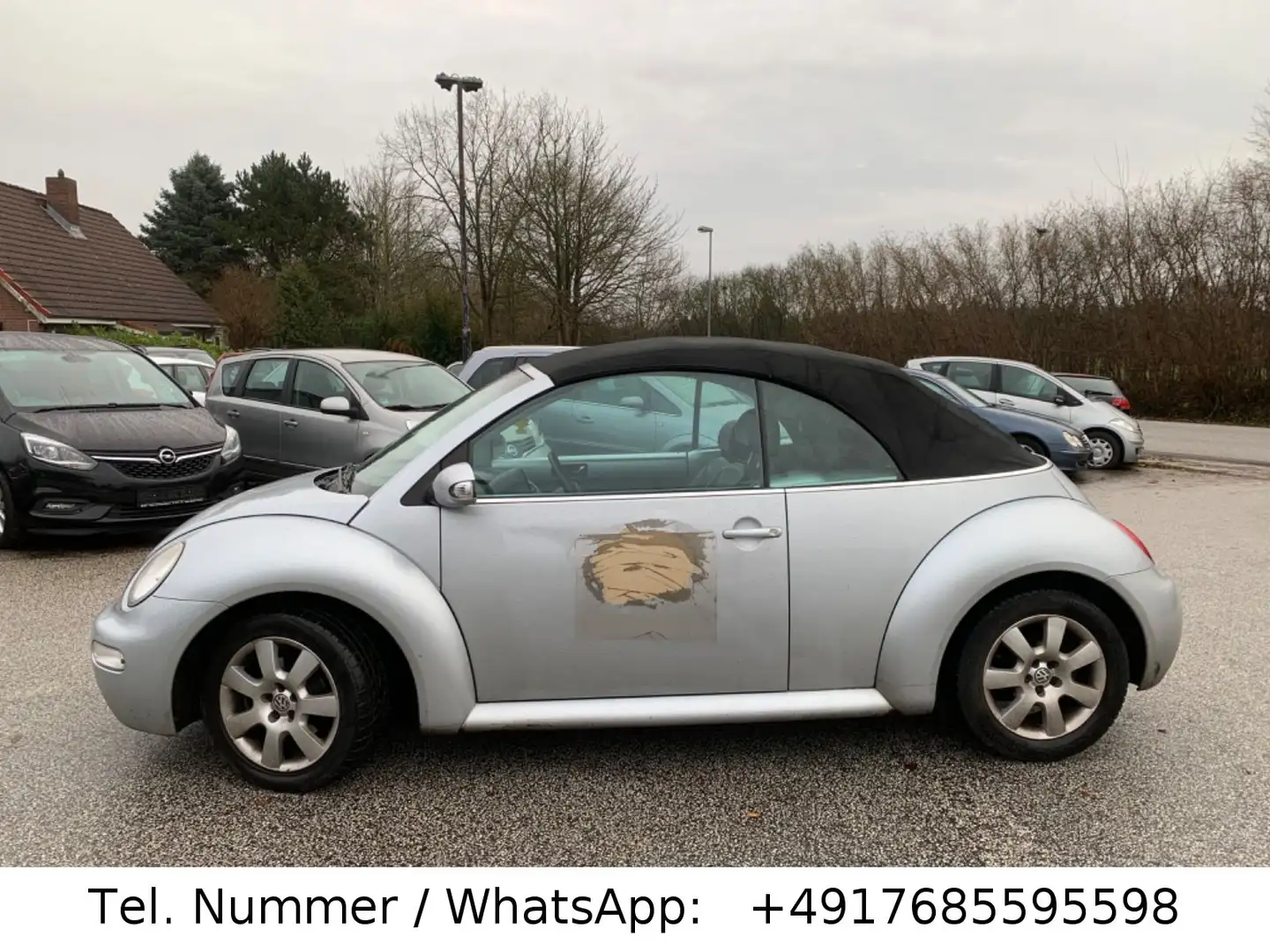 Volkswagen New Beetle Cabriolet 1.4 Silber - 2