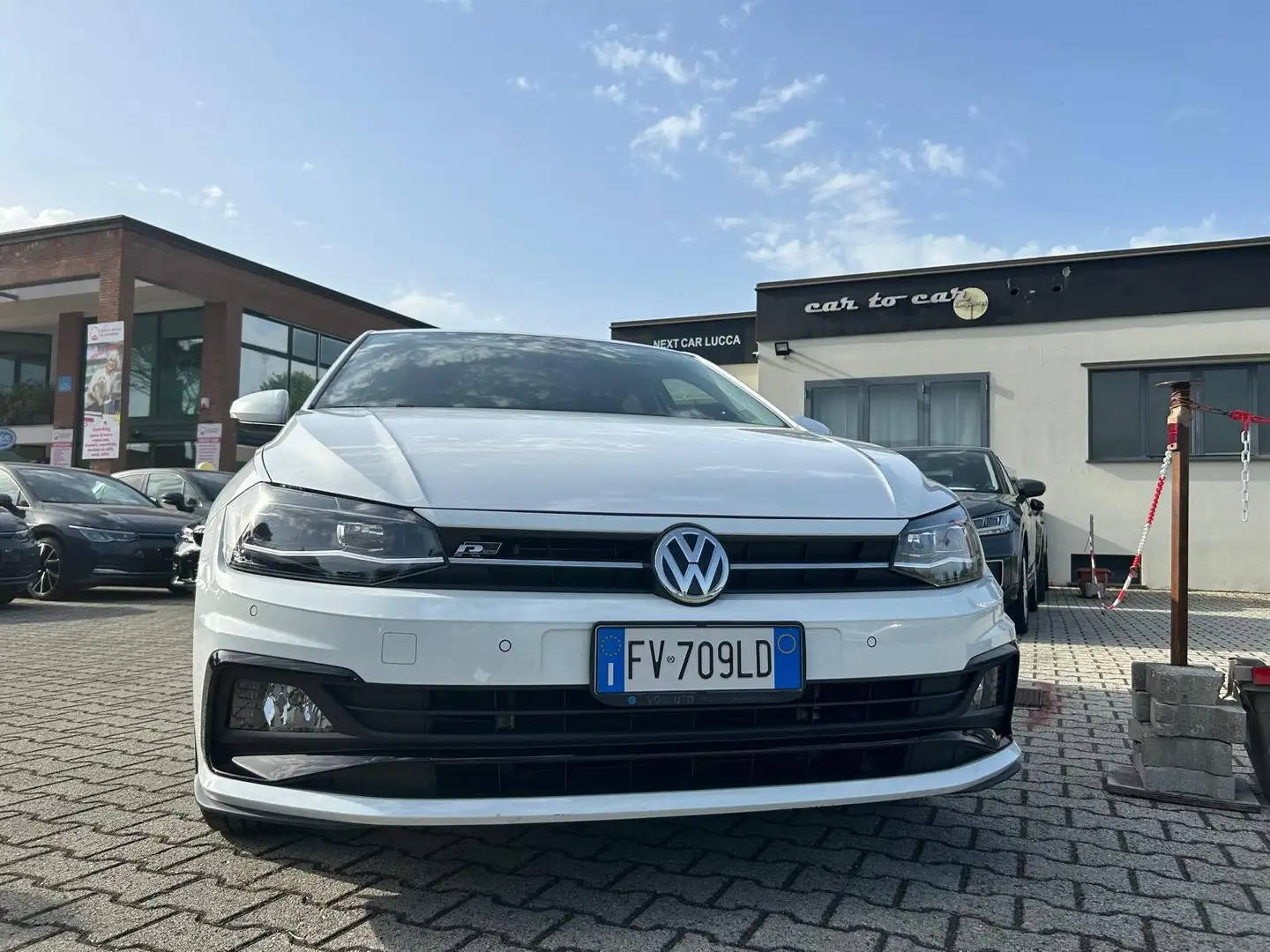Volkswagen Polo Polo 5p 1.6 tdi R LINE 95cv dsg Blanc - 2