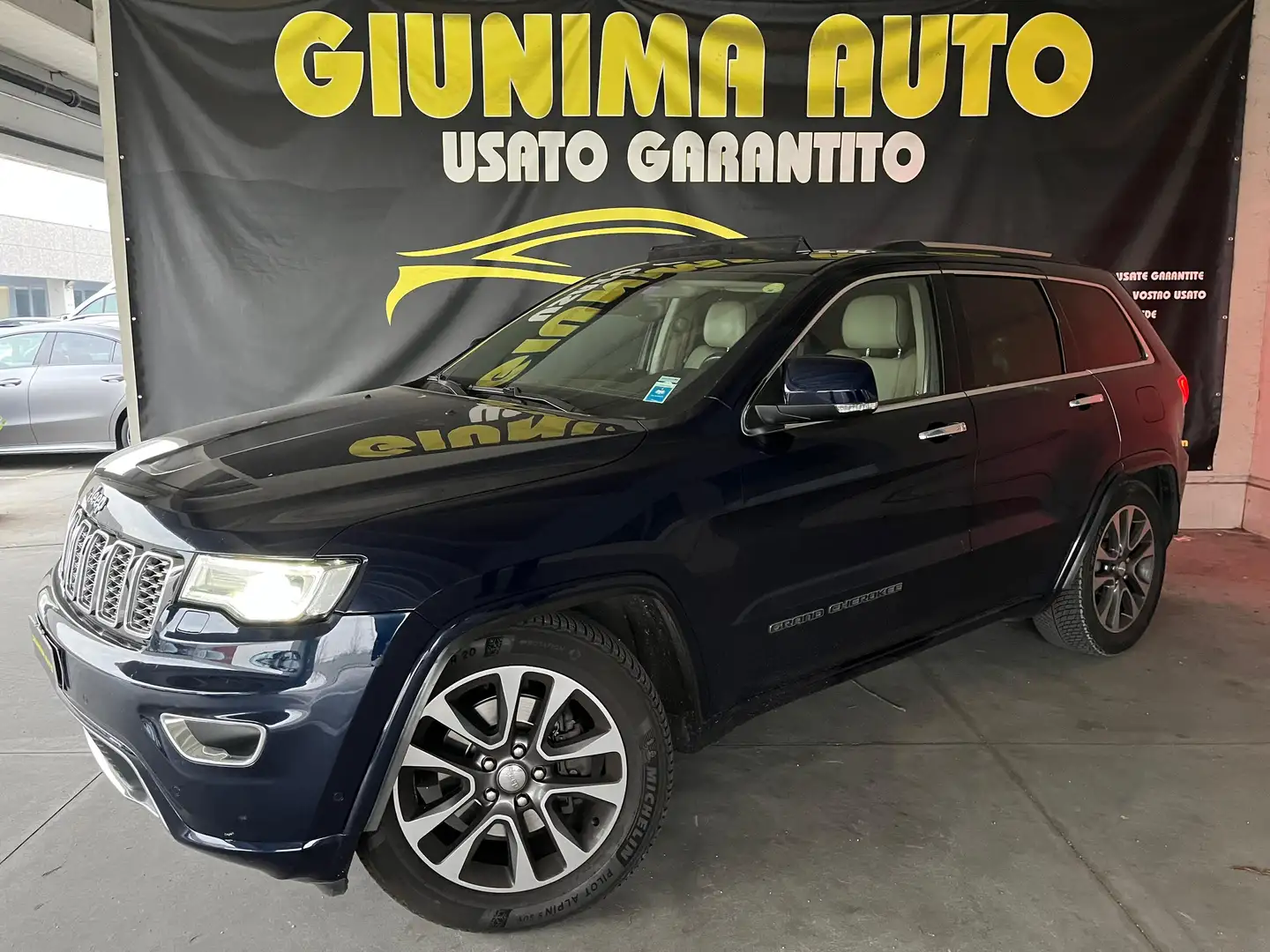 Jeep Grand Cherokee GANCIO TRAINO - Grand Cherokee 3.0 Overland 250cv Bleu - 1
