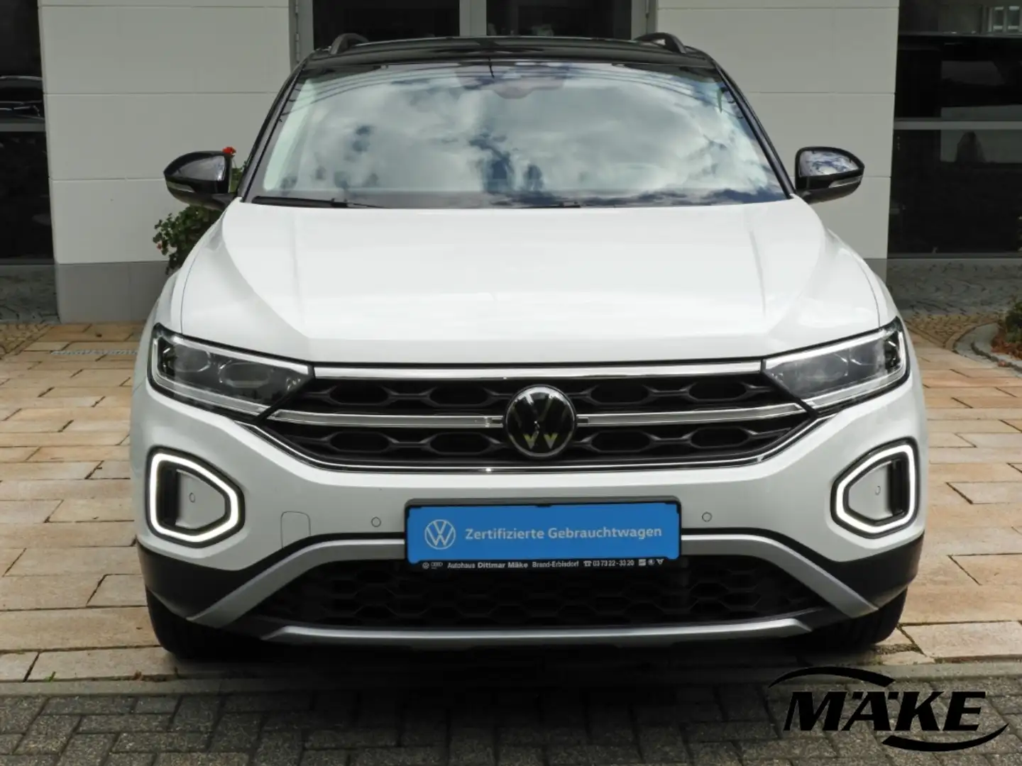 Volkswagen T-Roc Style 2.0 TDI DSG AHZV ACC IQ.L RFK STDHZG Weiß - 2