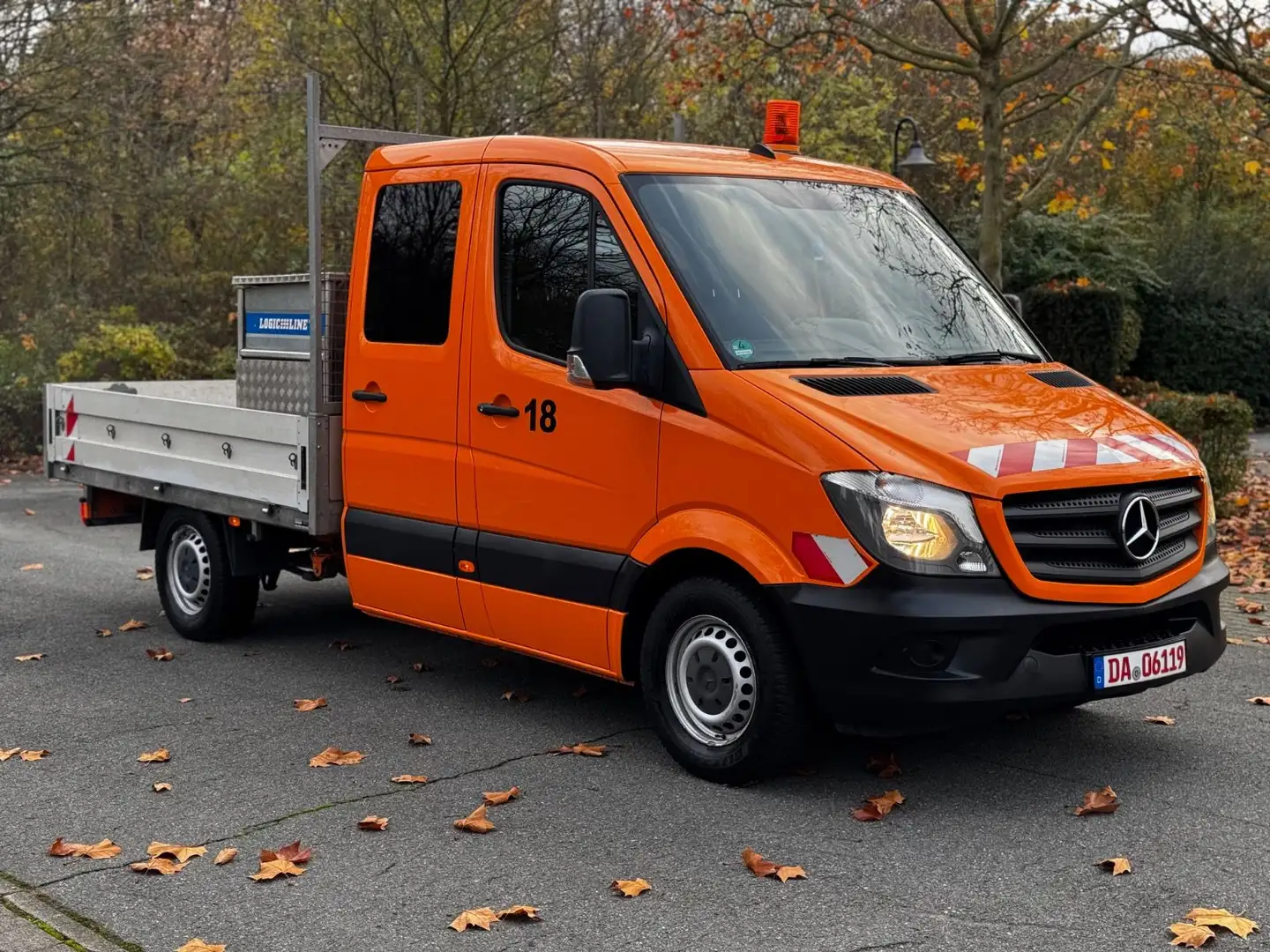 Mercedes-Benz Sprinter Pritsche 316 CD Orange - 1