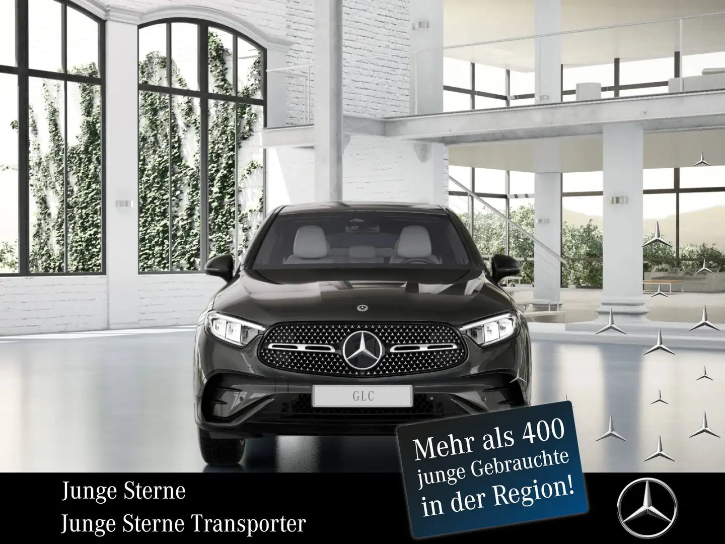 Mercedes-Benz GLC 300 GLC 300 de 4M Coupé AMG°EDITION°AHK°ADV+°360° Gris - 1