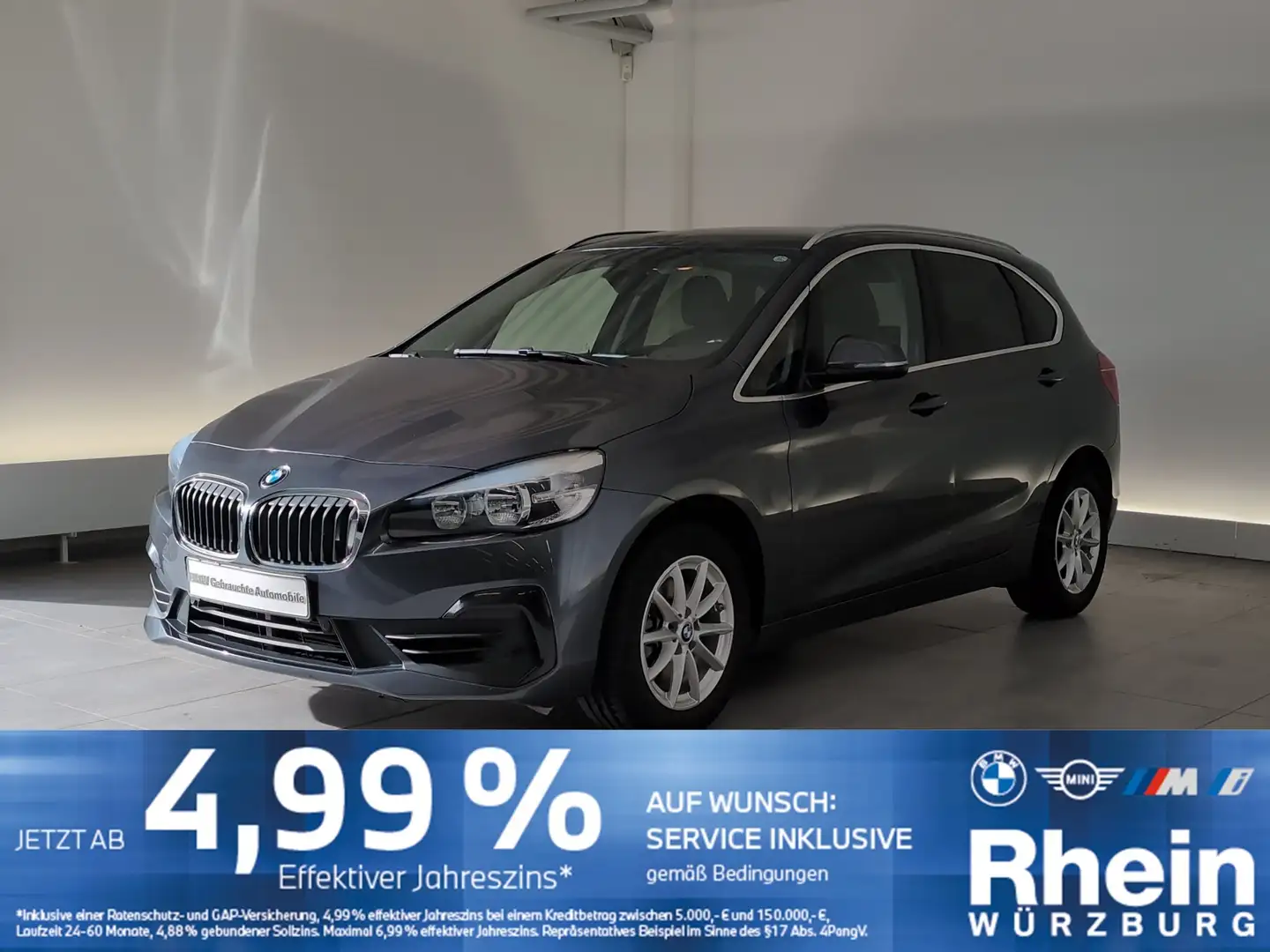 BMW 218 i Active Tourer Advantage AHK/PDC/BT AHK/PDC/BT Grau - 1