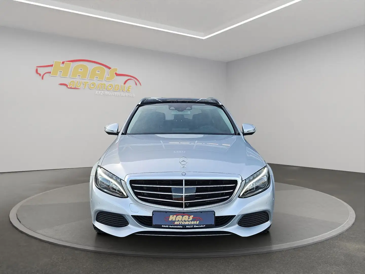 Mercedes-Benz C 200 C T-Modell C 200 T d G-Tronic Plus *AHK* Silber - 2