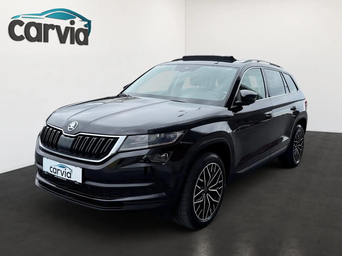Skoda Kodiaq 2,0 TDI DSG Style 4x4 | 7SITZER | PANO | ACC Schwarz - 1