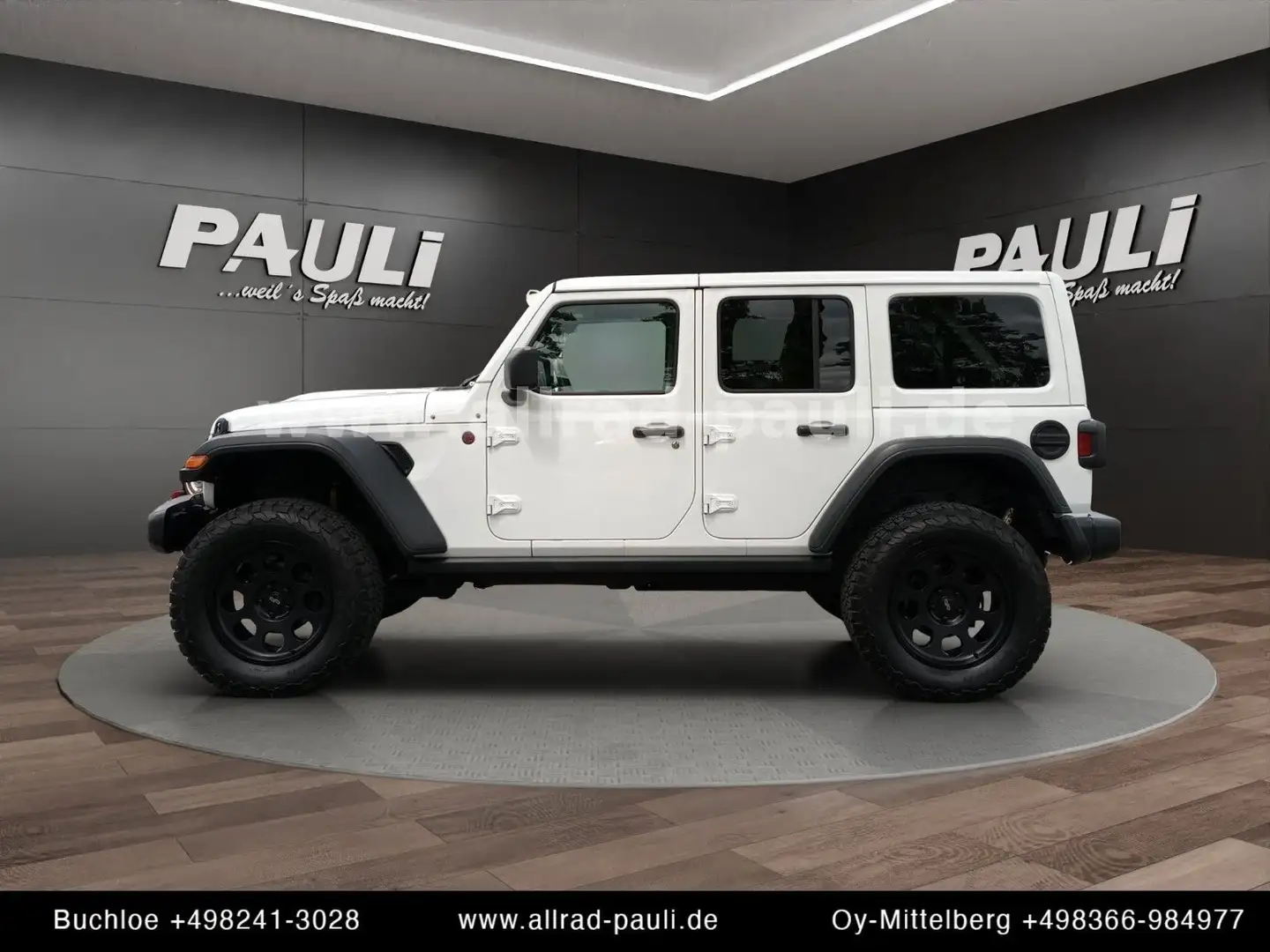 Jeep Wrangler Unlimited 3.0 D Rubicon | 20 Zoll Räder Weiß - 2