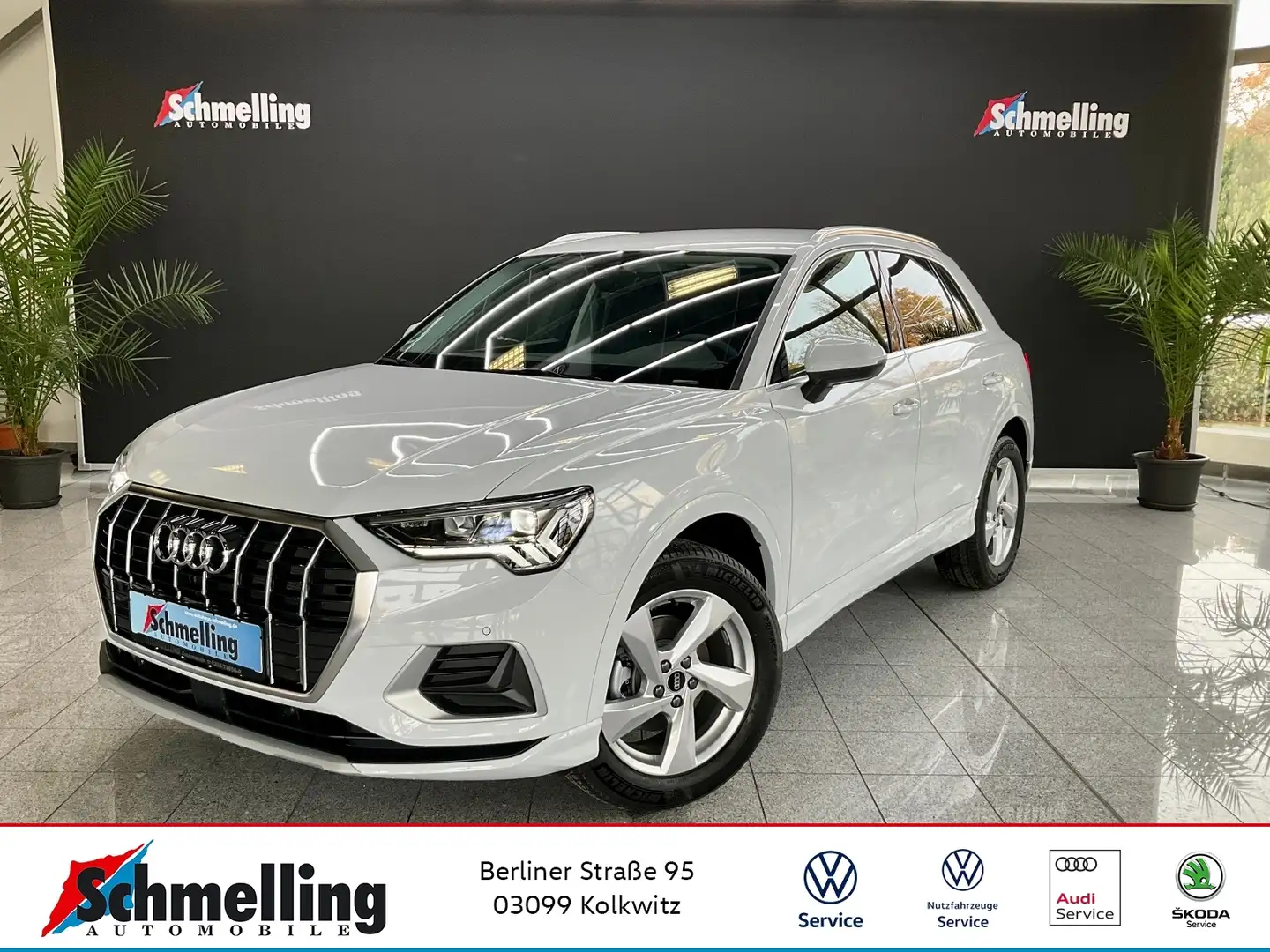 Audi Q3 35 TFSI S-Tronic advanced LED NAVI AHK EKLAPPE Blanc - 1