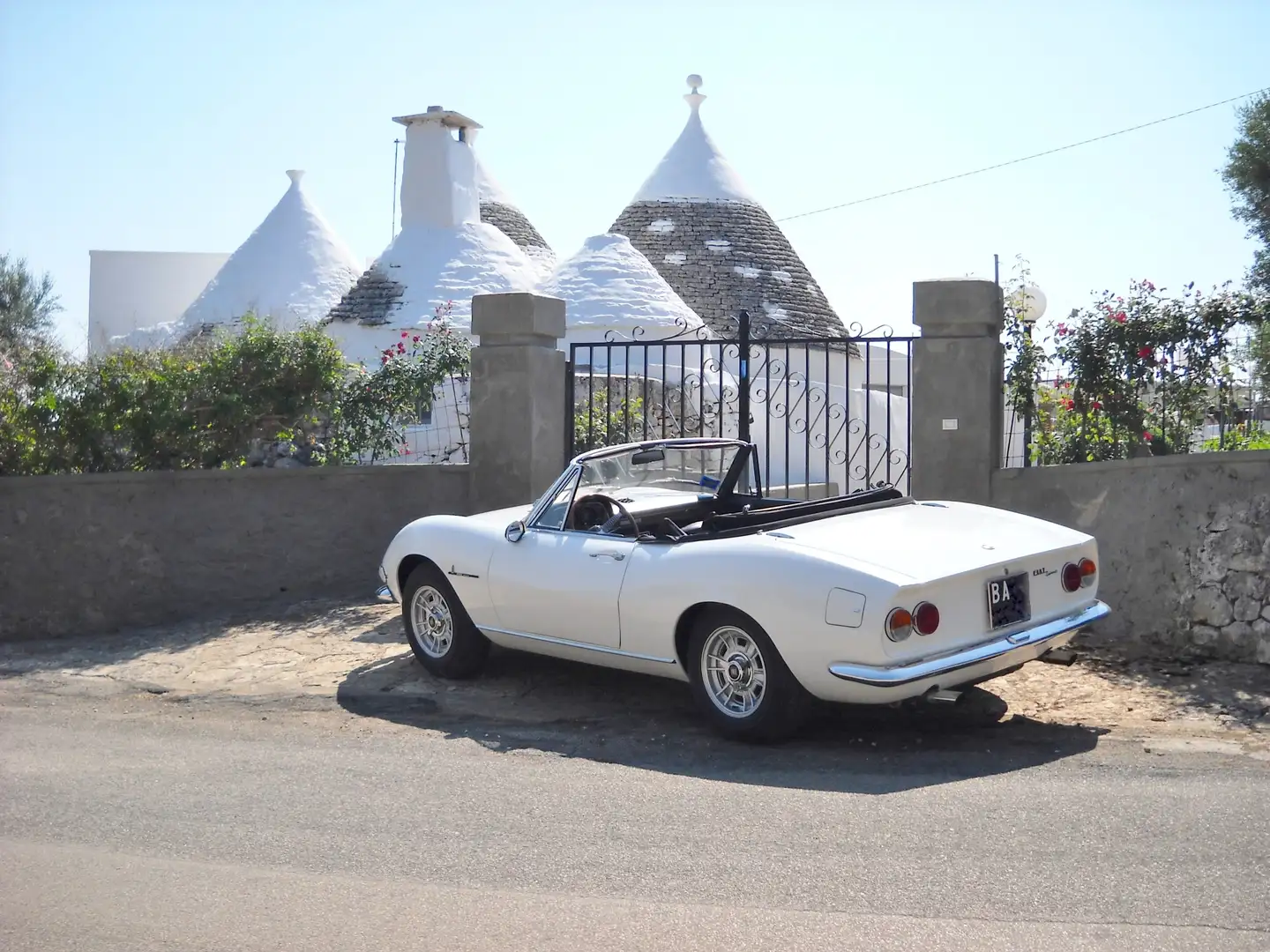 Fiat Dino spider 2.0 Blanco - 1
