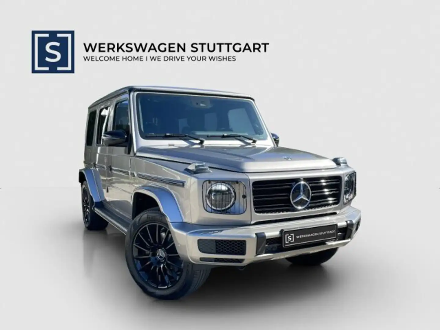 Mercedes-Benz G 400 G 400 d AMG STRONGER THAN TIME Night AHK Dis SHD Срібний - 1