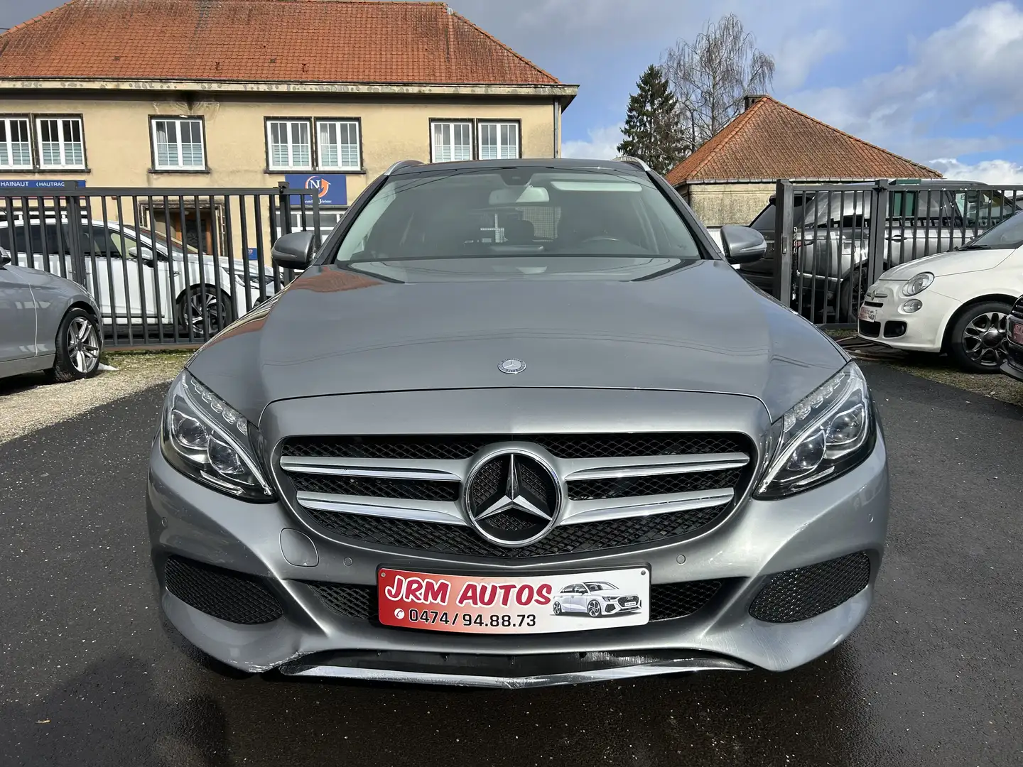 Mercedes-Benz C 200 d BLUETEC  Euro 6b  *TOIT PANO/CAMERA/CUIR/GPS * Grau - 2