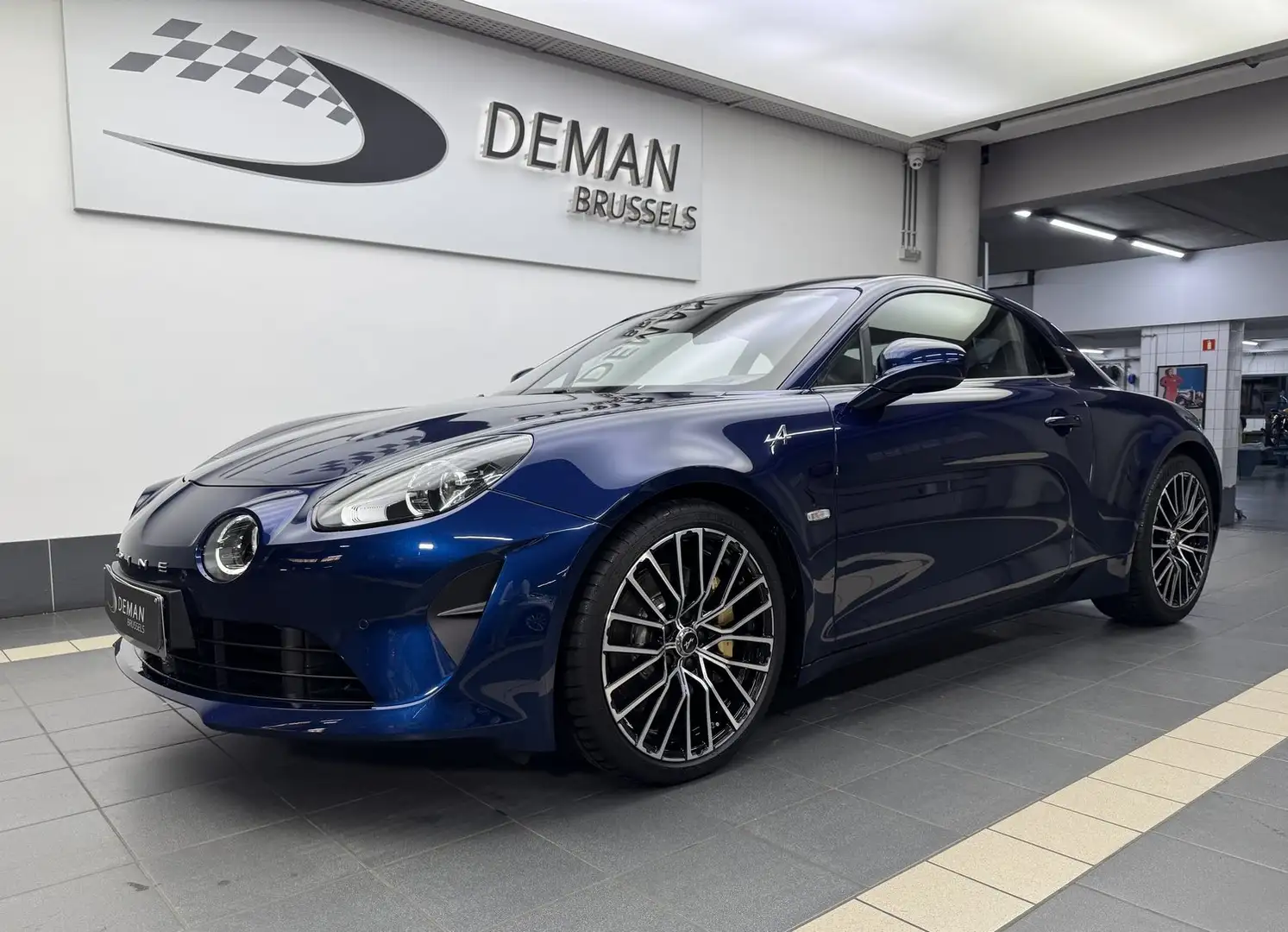 Alpine A110 Echap. sport * Focal * Cam * CarPlay * Valises Синій - 1