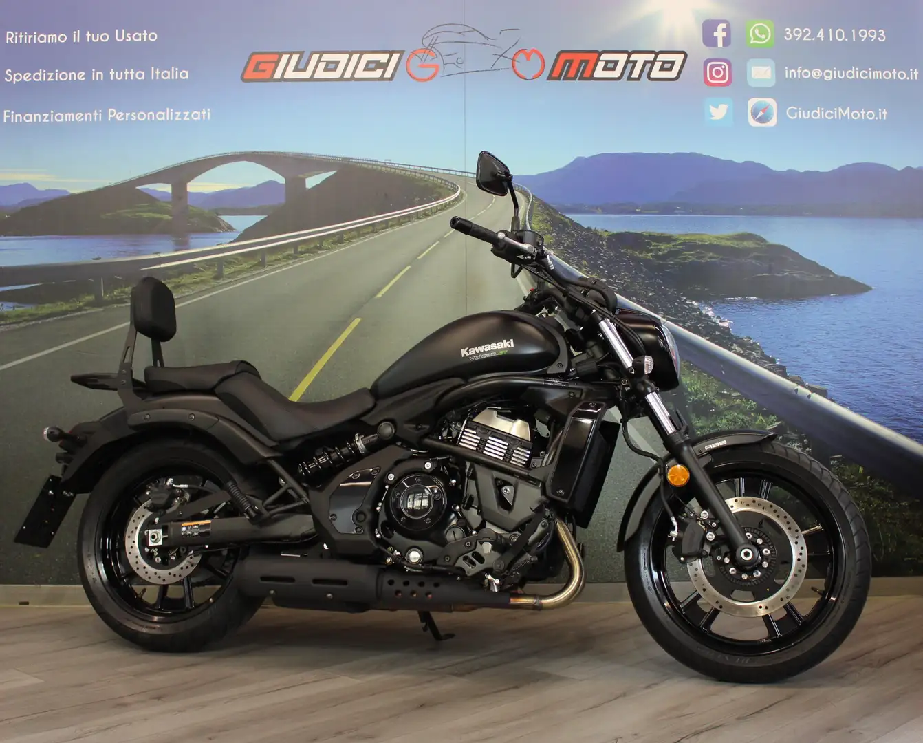 Kawasaki Vulcan S ABS - 2023 - km 777 crna - 1