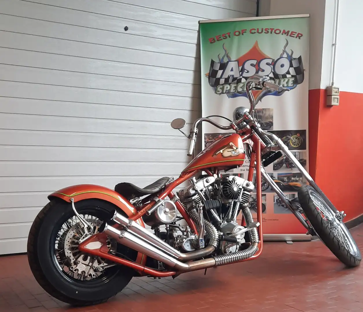 Harley-Davidson CHOPPER Marrón - 1