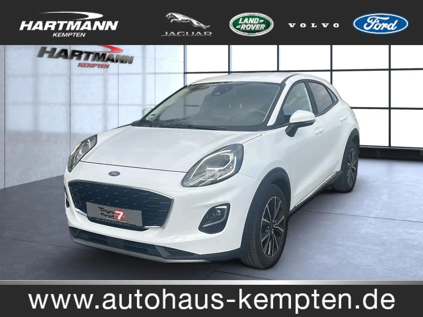 Ford Puma Titanium Bluetooth Navi LED Klima el. Fenster Wit - 1