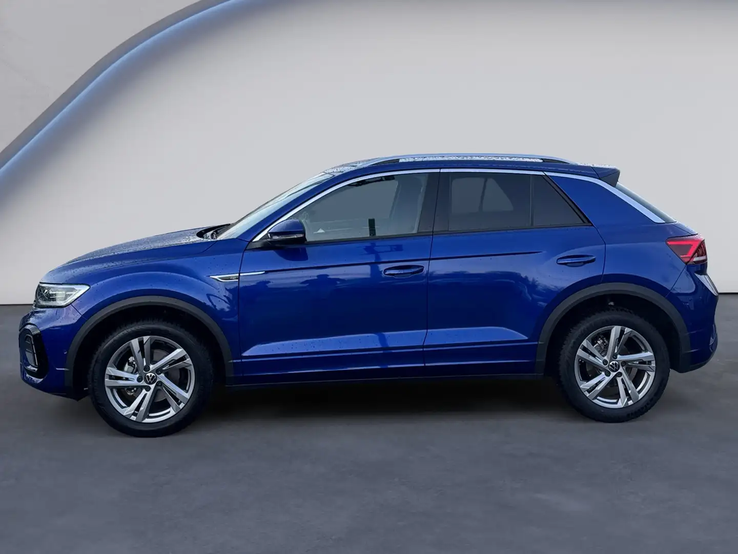 Volkswagen T-Roc 1,5 TSI R-Line DSG+KAM+NAVI+LED Blu/Azzurro - 2