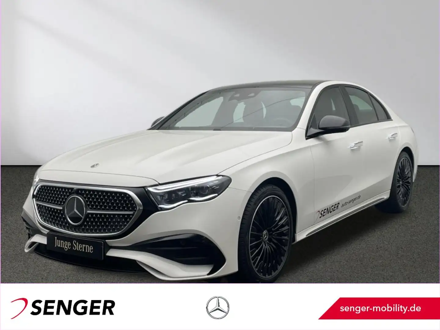 Mercedes-Benz E 200 AMG-Premium Superscreen Hinterachslenkung Wit - 1