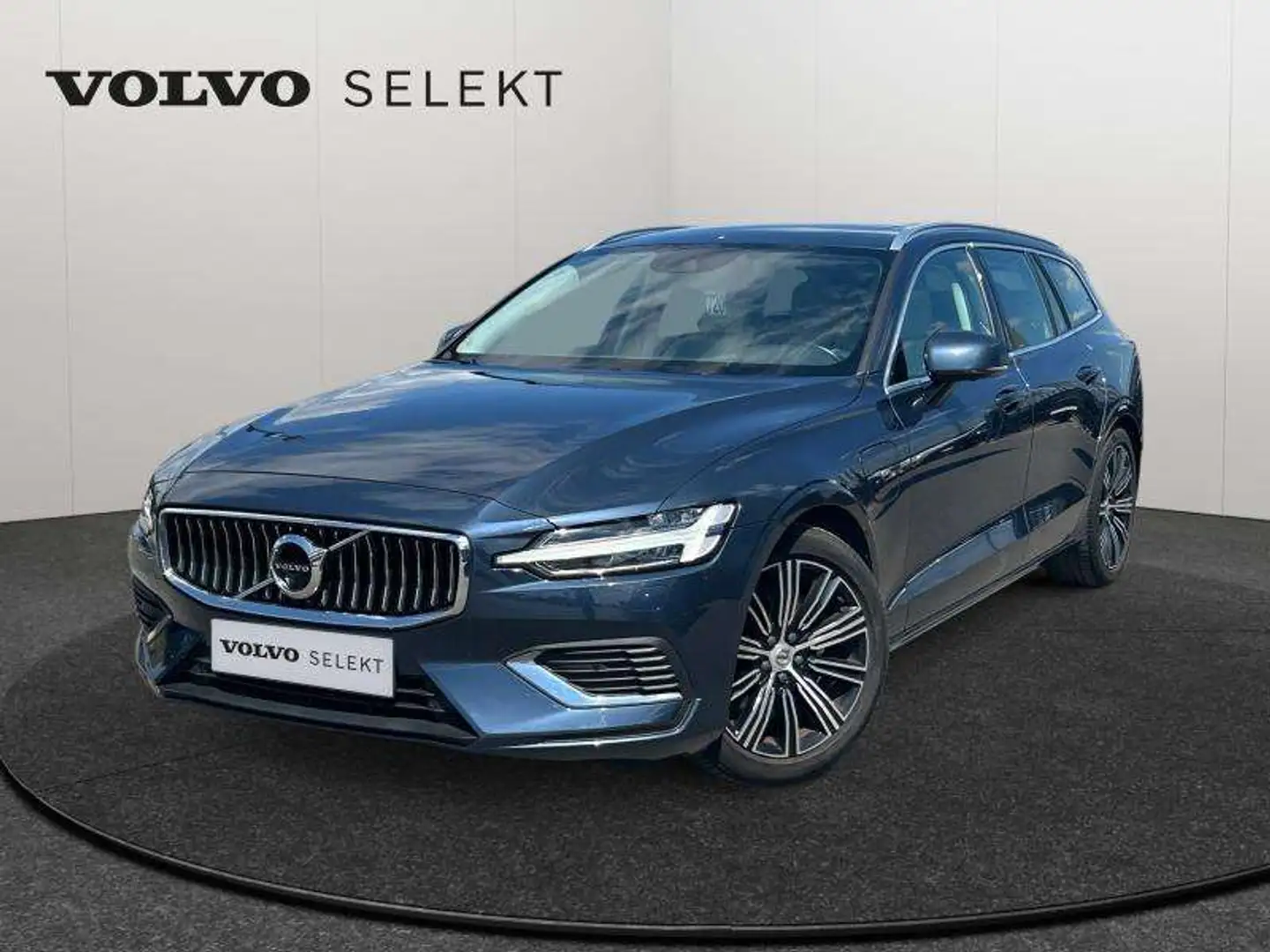 Volvo V60 T8 Inscription / Hybride Bleu - 1
