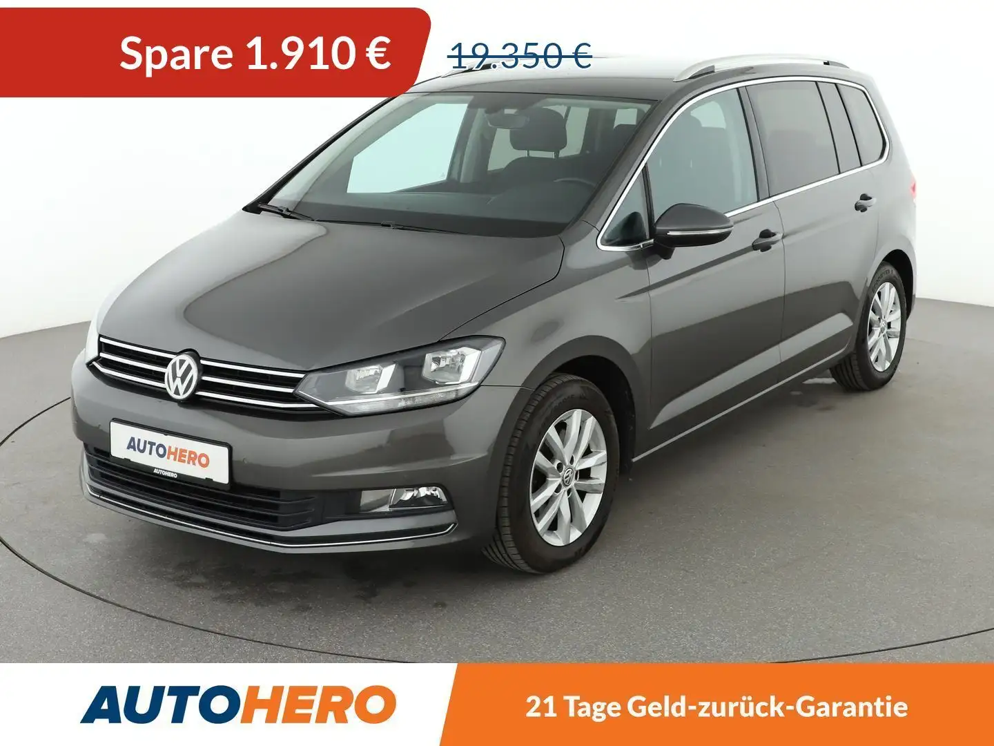 Volkswagen Touran 1.4 TSI Highline BMT Aut.*ACC*PDC*SHZ*AHK* Grey - 1