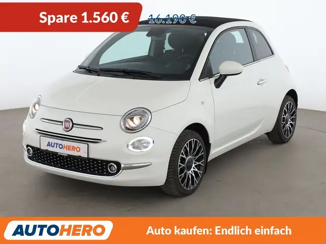 2023 Fiat 500c in White for sale
