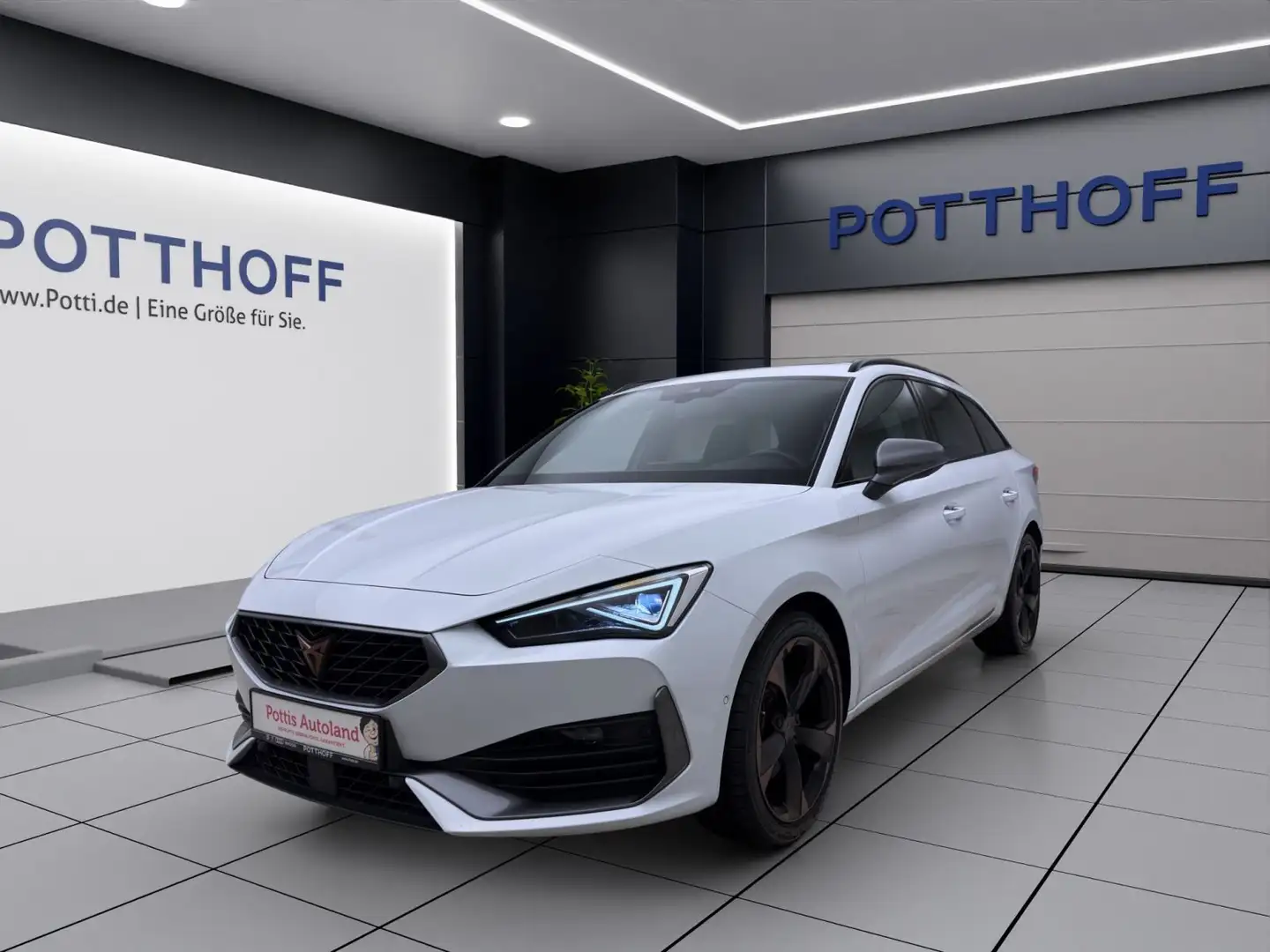 CUPRA Leon Sportstourer 1.5 eTSI DSG PANO KAMERA MATRI Weiß - 1