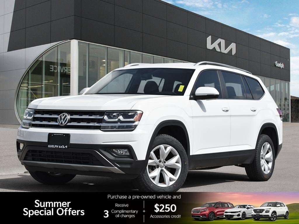 2019 Volkswagen Atlas Comfortline | Leather | Remote Start | Heated Seat