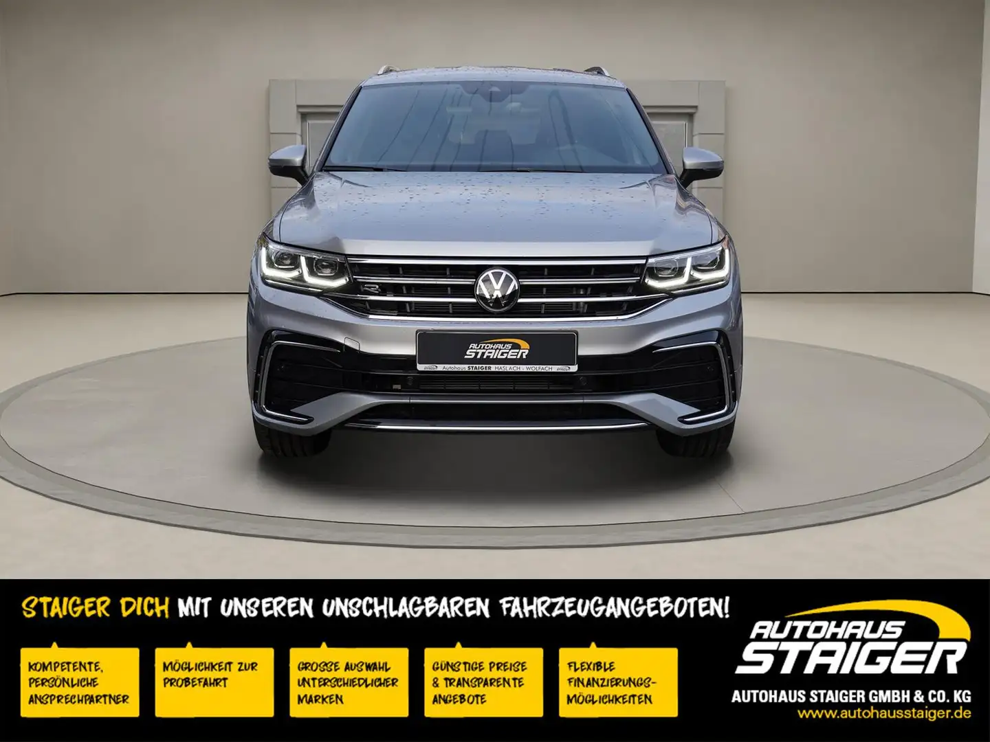 Volkswagen Tiguan Allspace 1.5TSI R-Line+Sofort Verfügbar+ Silber - 2